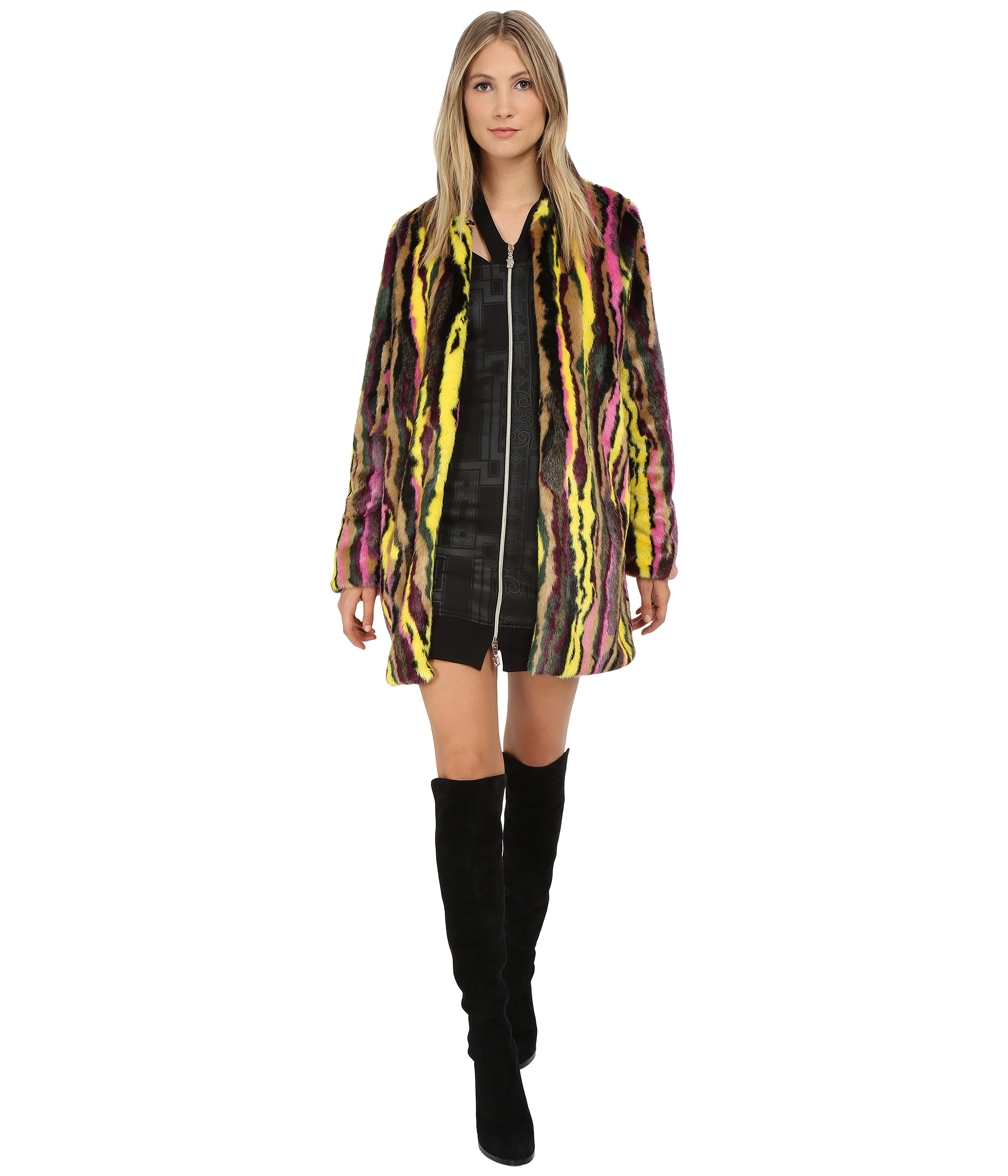 Versace 2017 Fall Winter Runway Gianni Versace Couture Men S Leather And Mink Fur Jacket 2