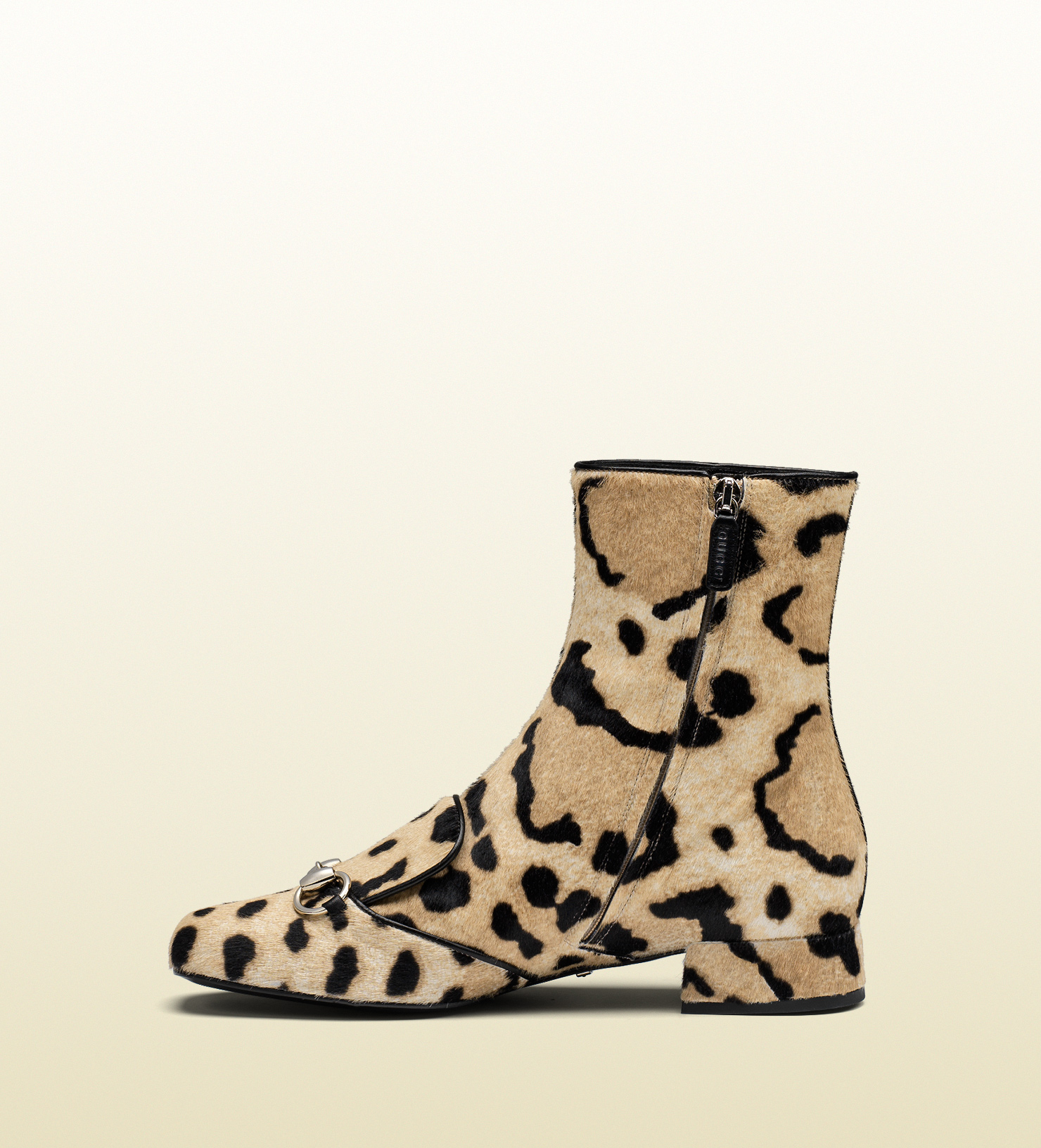 gucci leopard print mules
