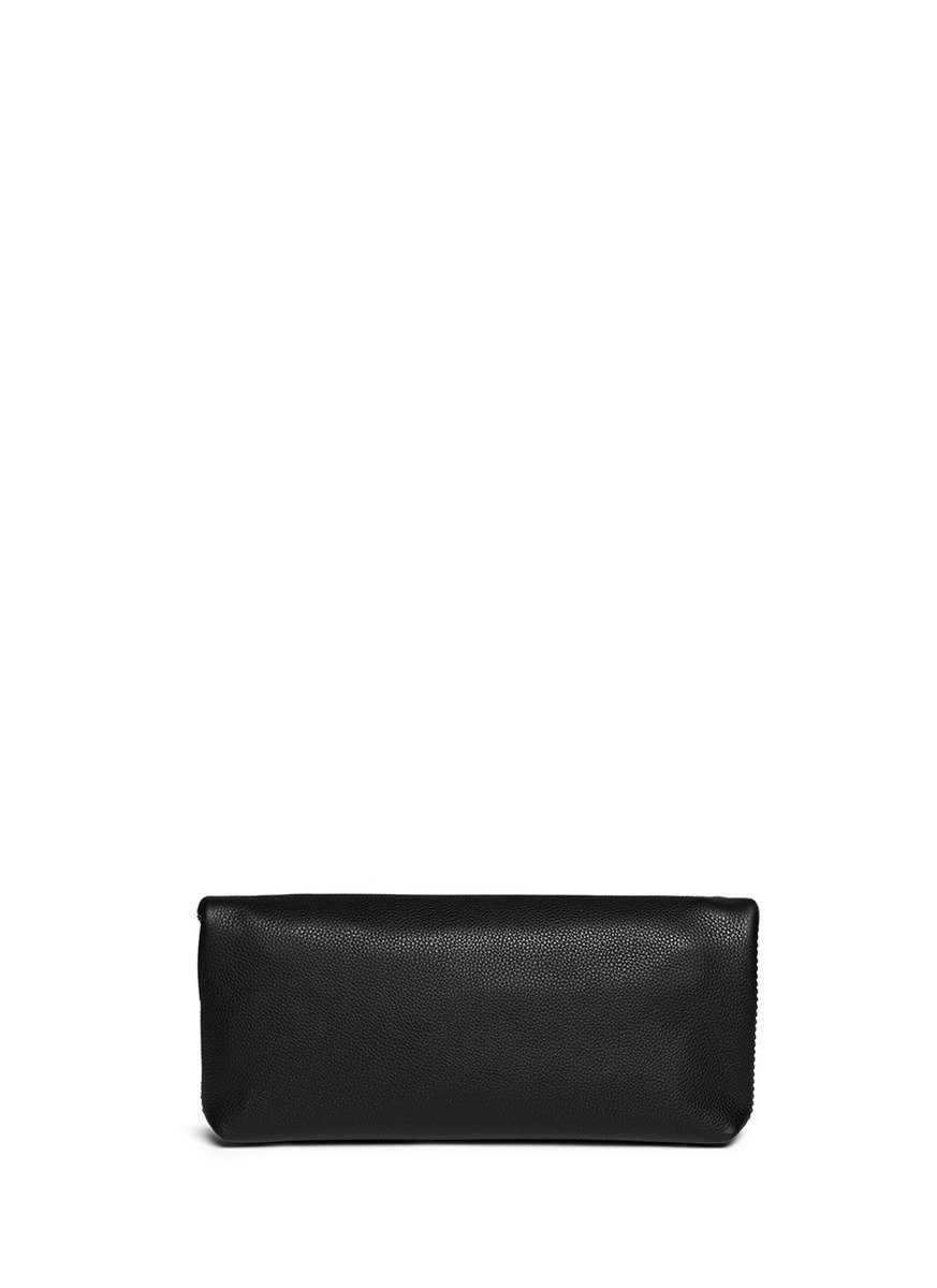 alexander mcqueen clutch black