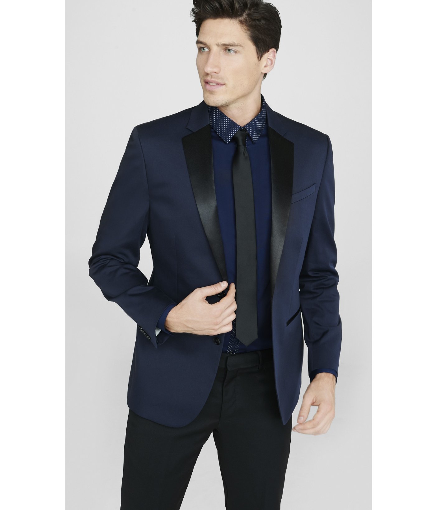 Five essential rules of engagement for modern black tie. This elegant tuxedo by Calvin Klein features satin edging and details throughout, a modern, trim fit, and smooth, flat-front slacks% newuz.tk-button newuz.tk lapel with satin newuz.tk covered newuz.tk-front slacks, lined to the newuz.tked for tailoring to your newuz.tk newuz.tk newuz.tk Clean Only.