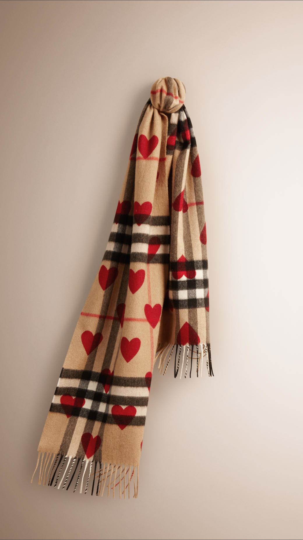 Burberry The Lightweight Cashmere Scarf in Red (PARADE RED) Lyst