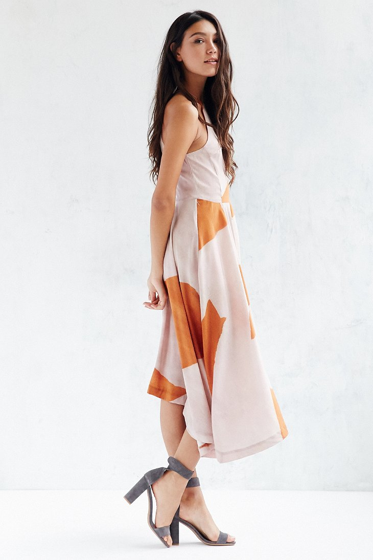 Talulah Torn Full Dress in Pink