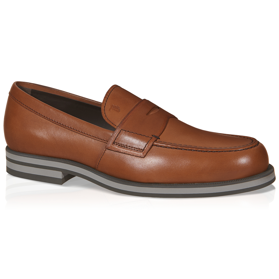tod loafers for tod s leather loafers in brown for lyst tod loafers for tod s leather loafers in brown for lyst