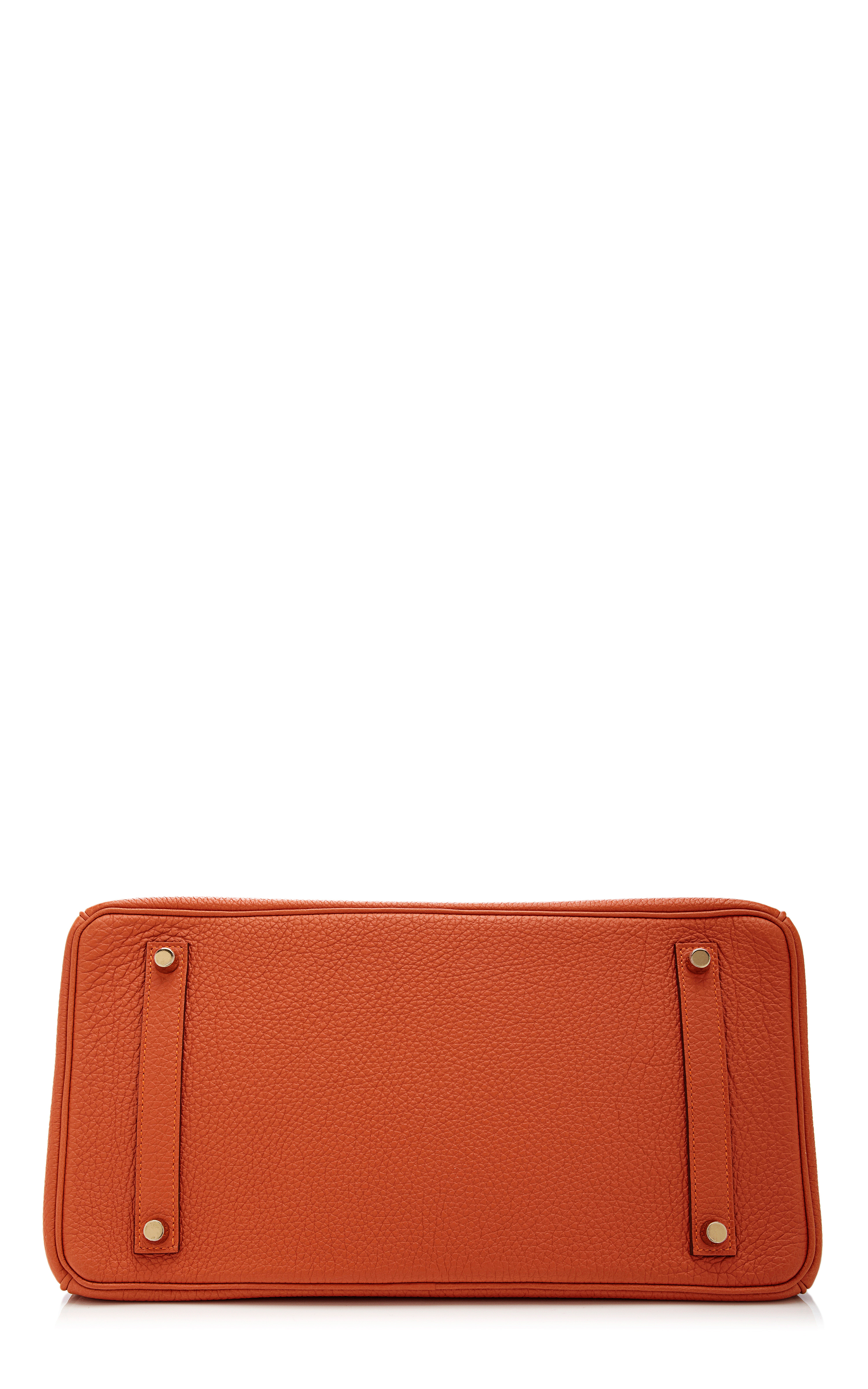 hermes herms togo kelly 35 orange satchel  