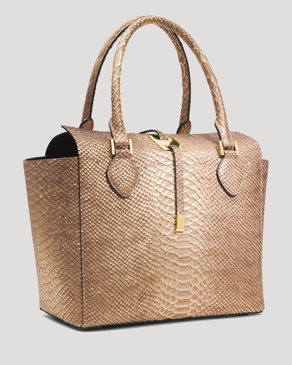 michael kors python tote