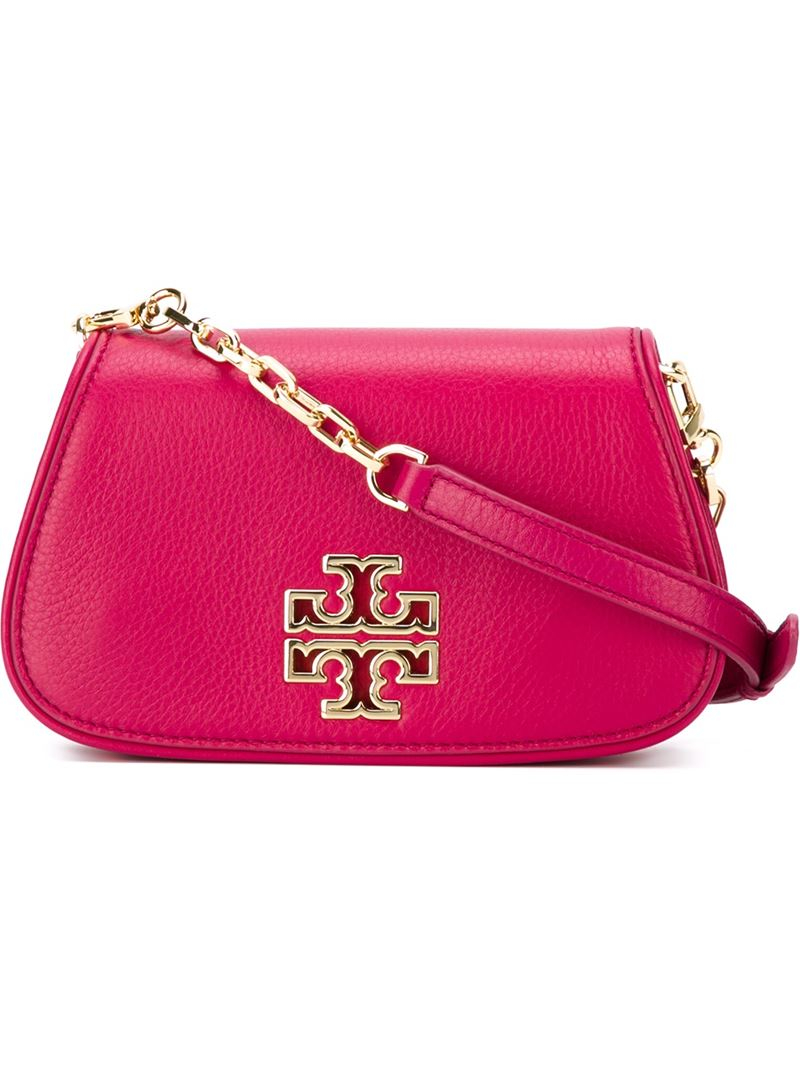 Tory Burch Small Crossbody Bag - Lyst - Tory Burch Gemini Link Jacquard Small Crossbody Bag / Get free shipping on designer shoes, handbags, clothing & more of this season's latest styles from designer tory burch.