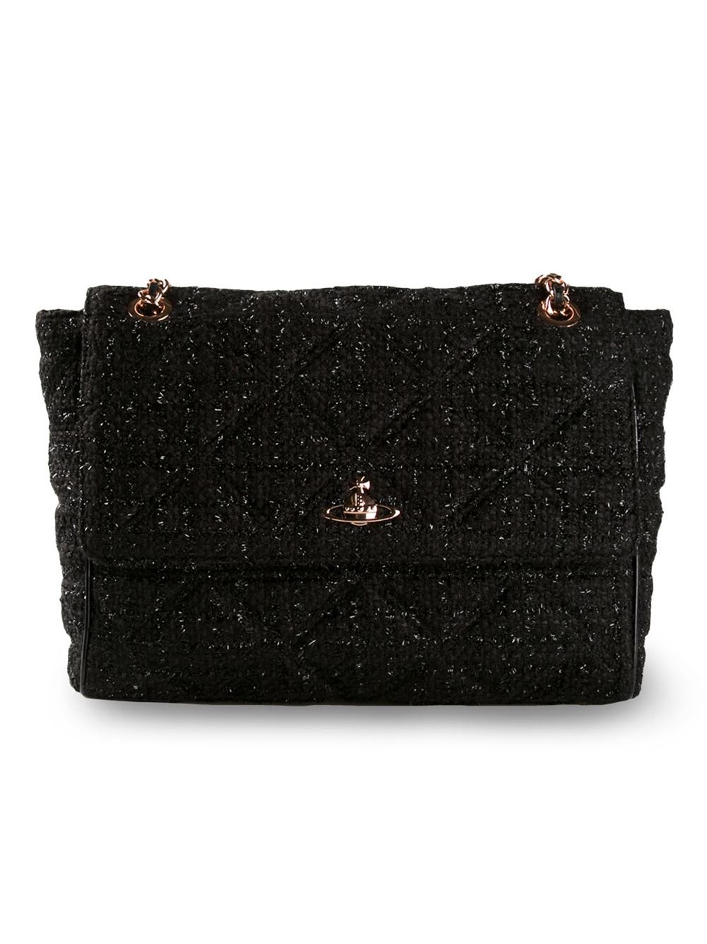 Vivienne westwood Sharlenemania Shoulder Bag in Black | Lyst
