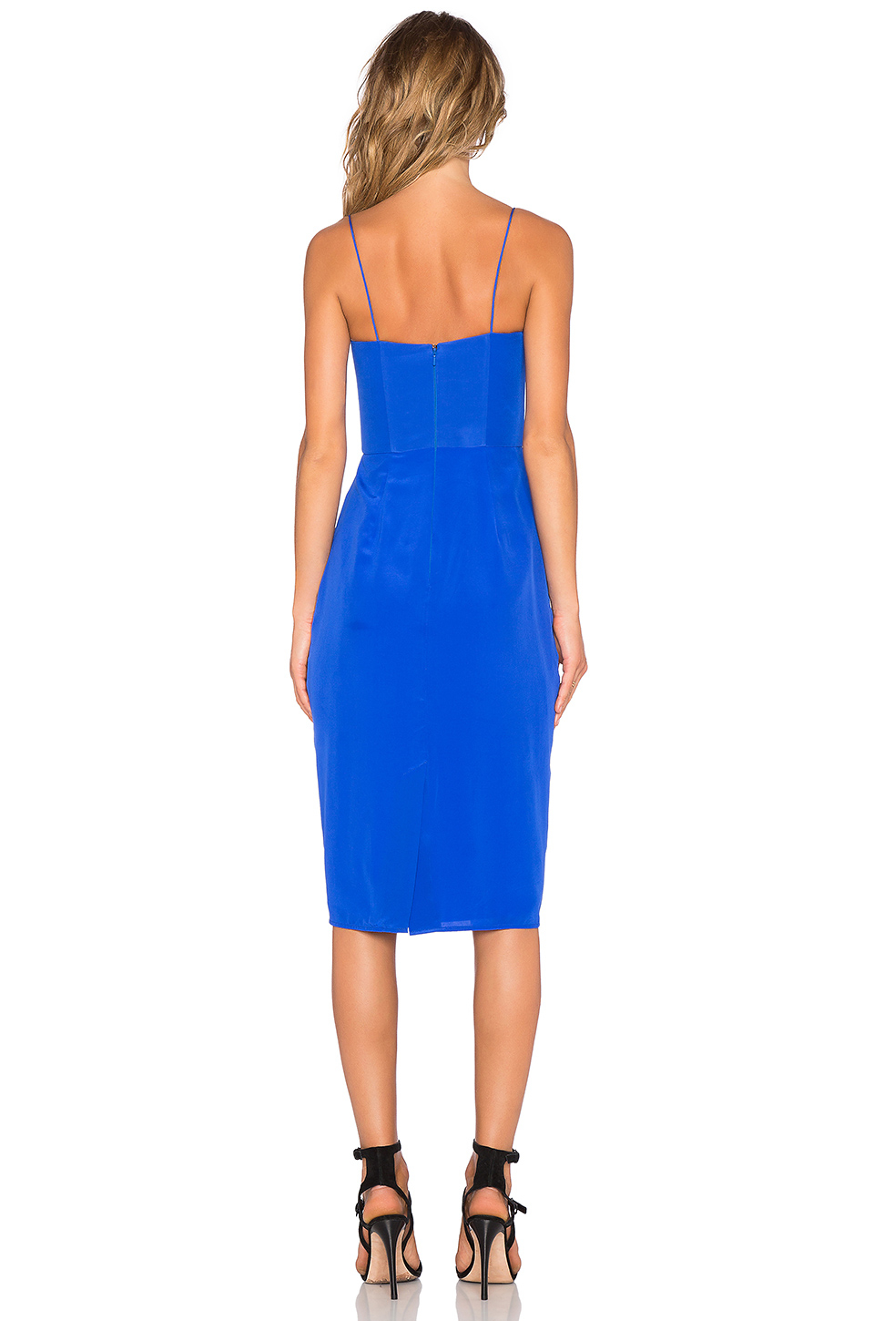 Zimmermann Silk Lift Dress in Blue Lyst
