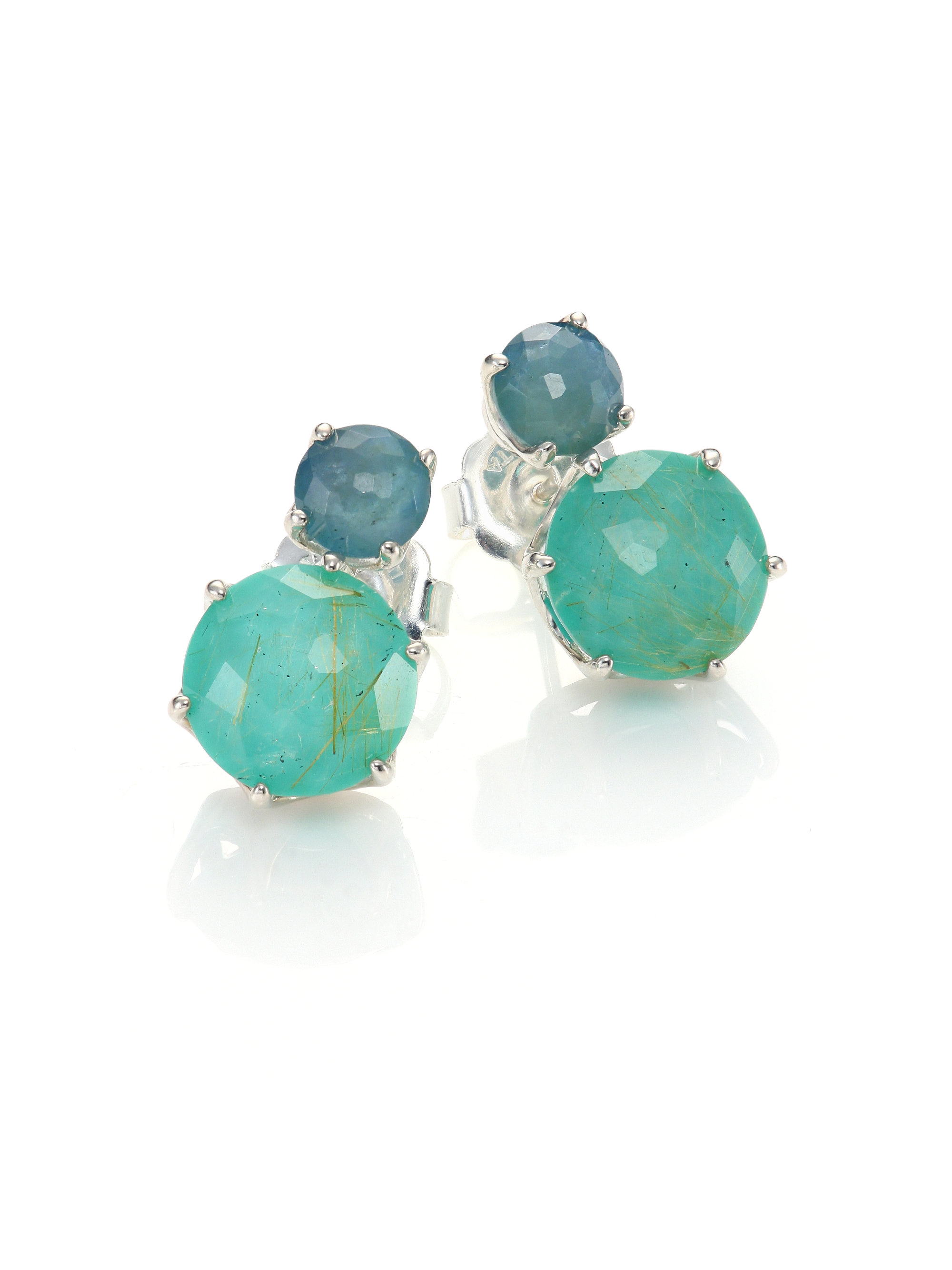 Lyst Ippolita Rock Candy Milky Aquamarine Blue Topaz Sterling Gallery