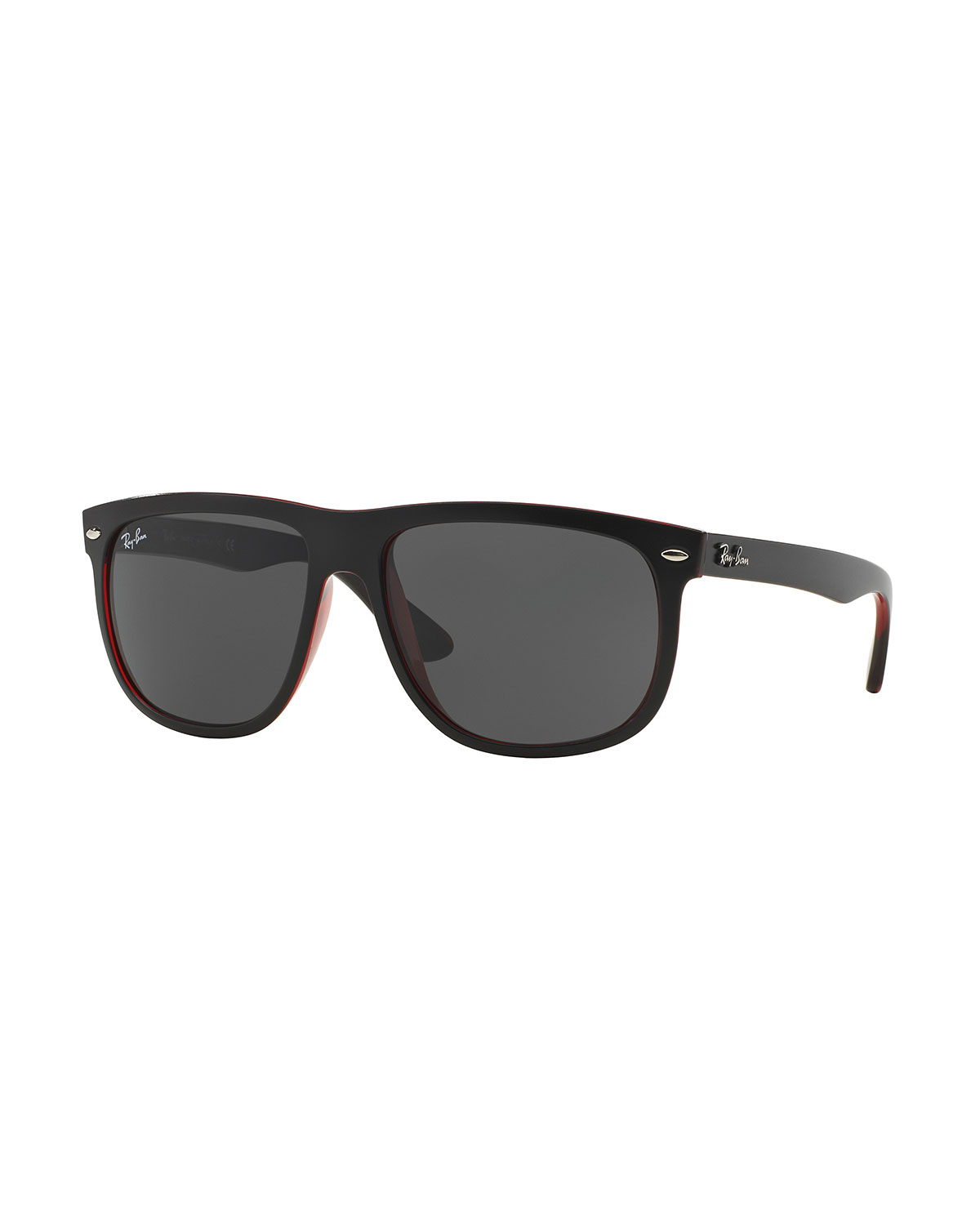 Lyst - Ray-Ban Flat-top Plastic Sunglasses in Black for Men