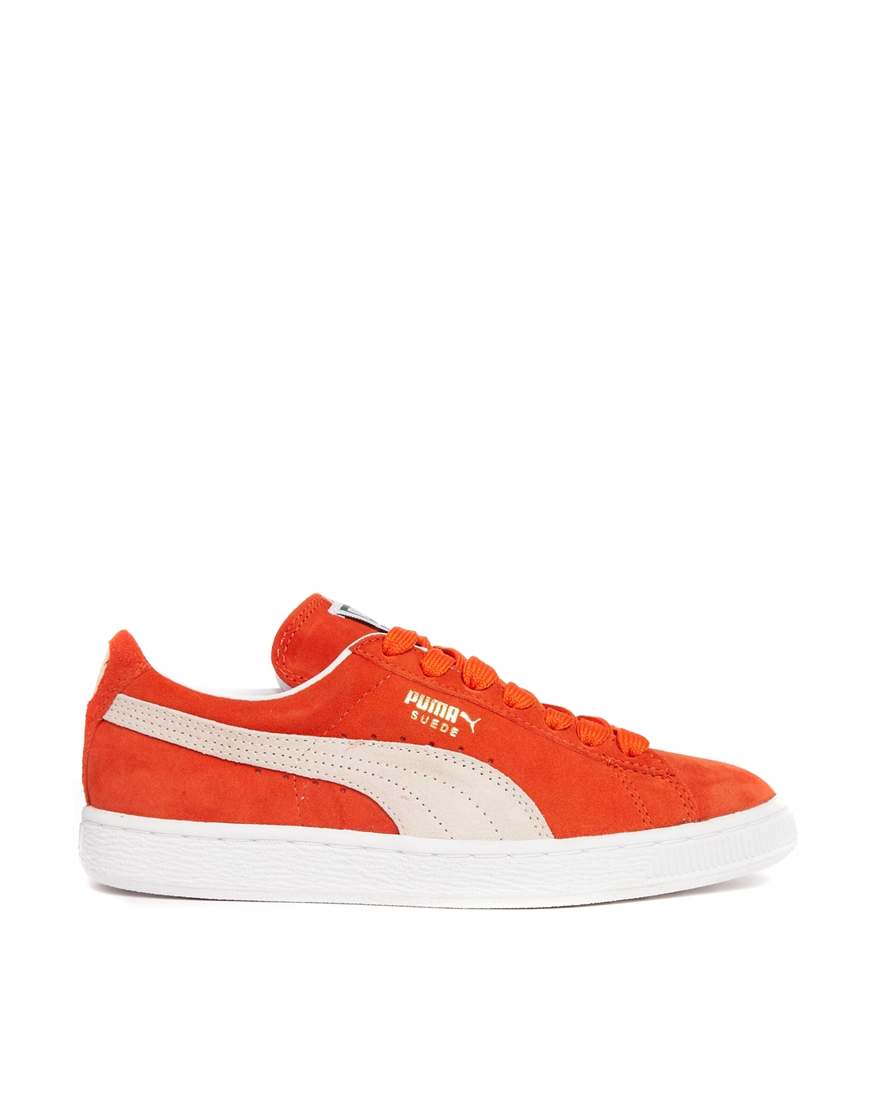 puma orange pants