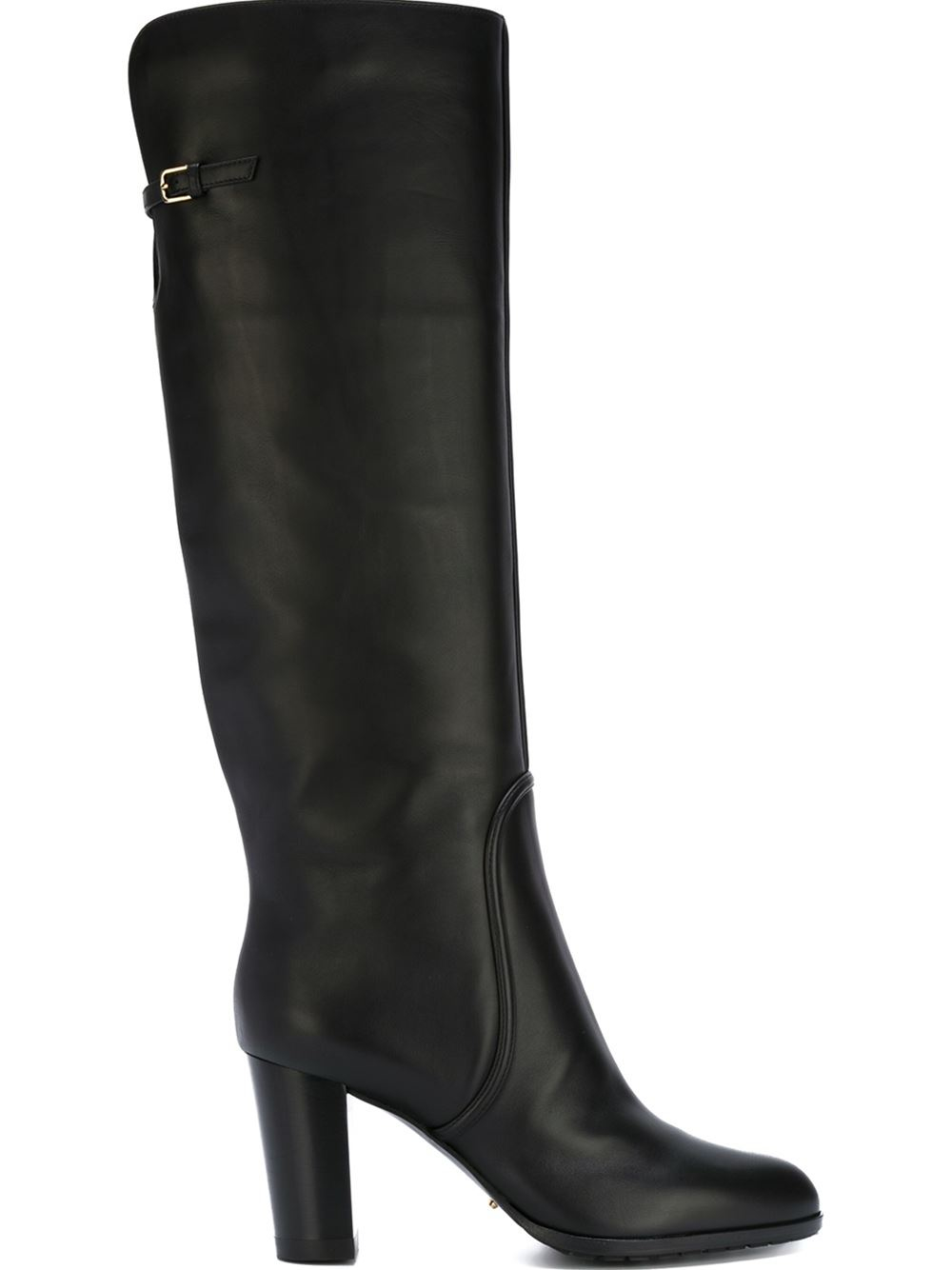 Lyst - Sergio Rossi 'shannen' Boots in Black