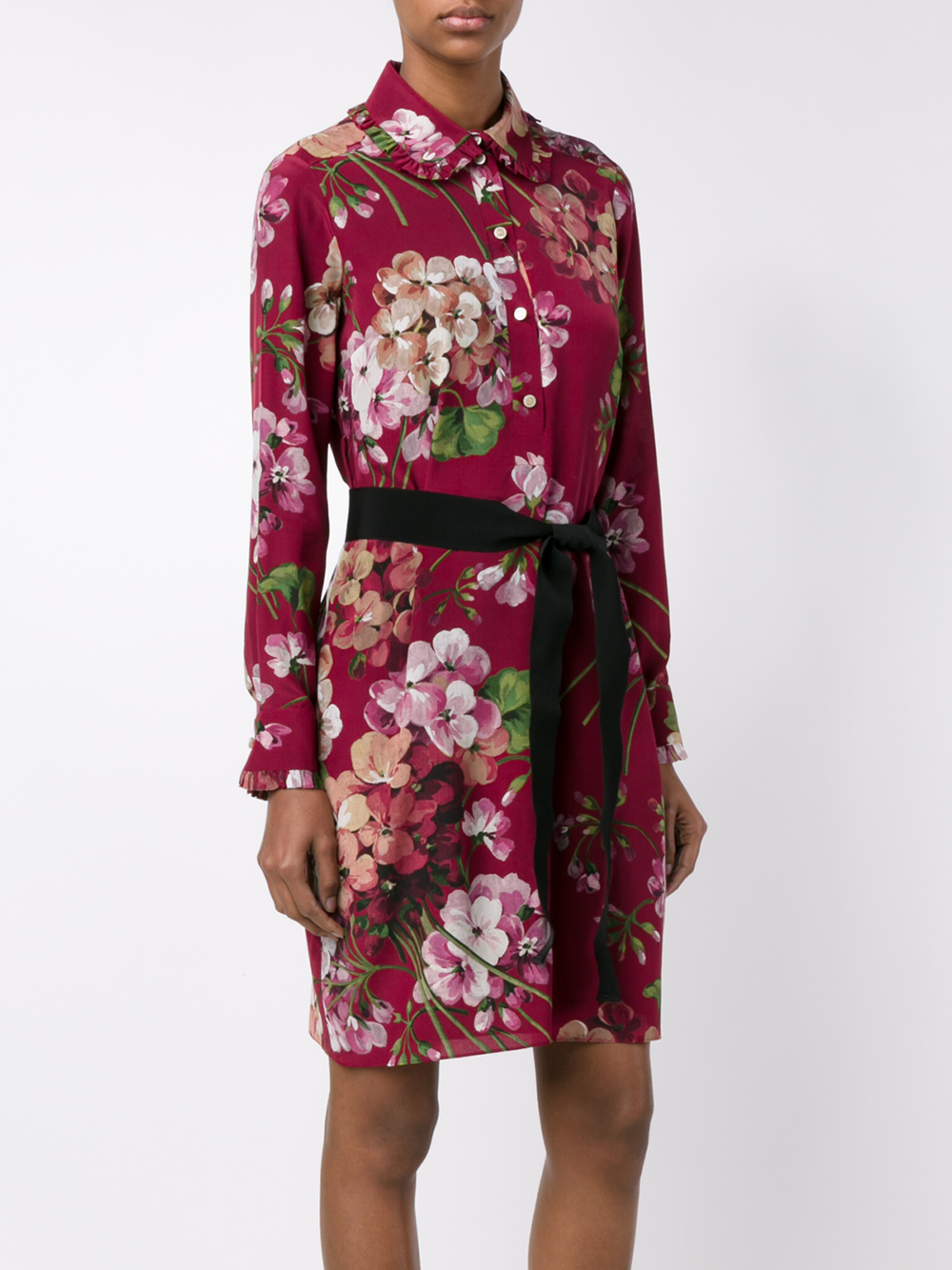gucci flower outfit