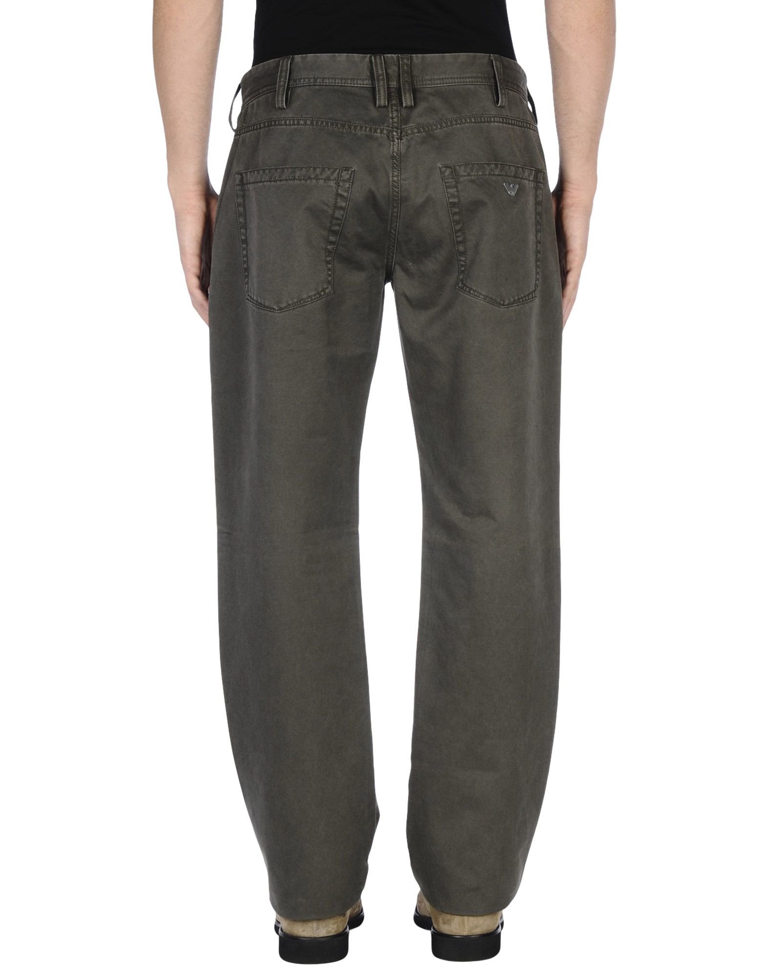 Armani jeans Casual Trouser in Green for Men (Military green) | Lyst