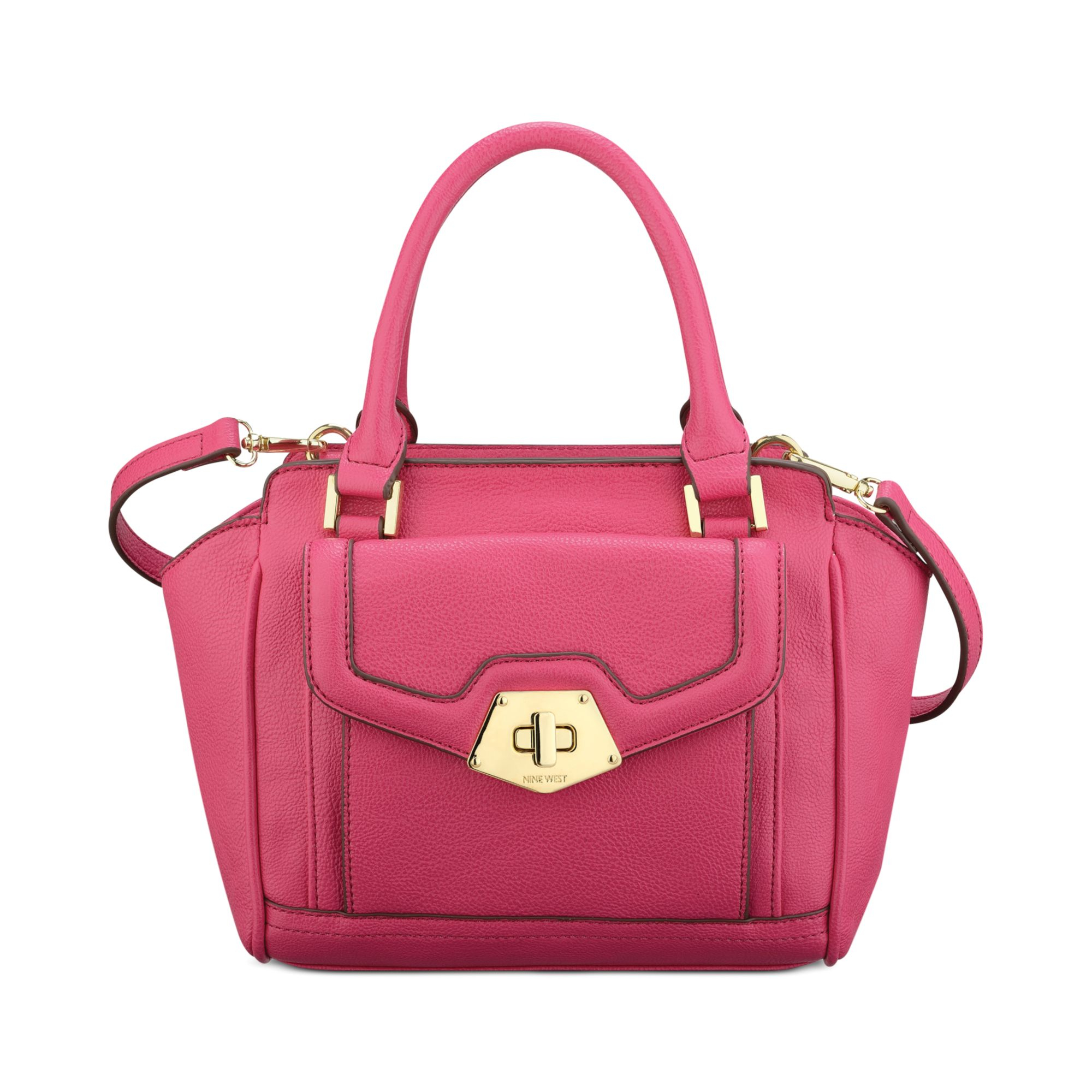 Nine West Trenle Collection Mini Crossbody Tote in Pink | Lyst