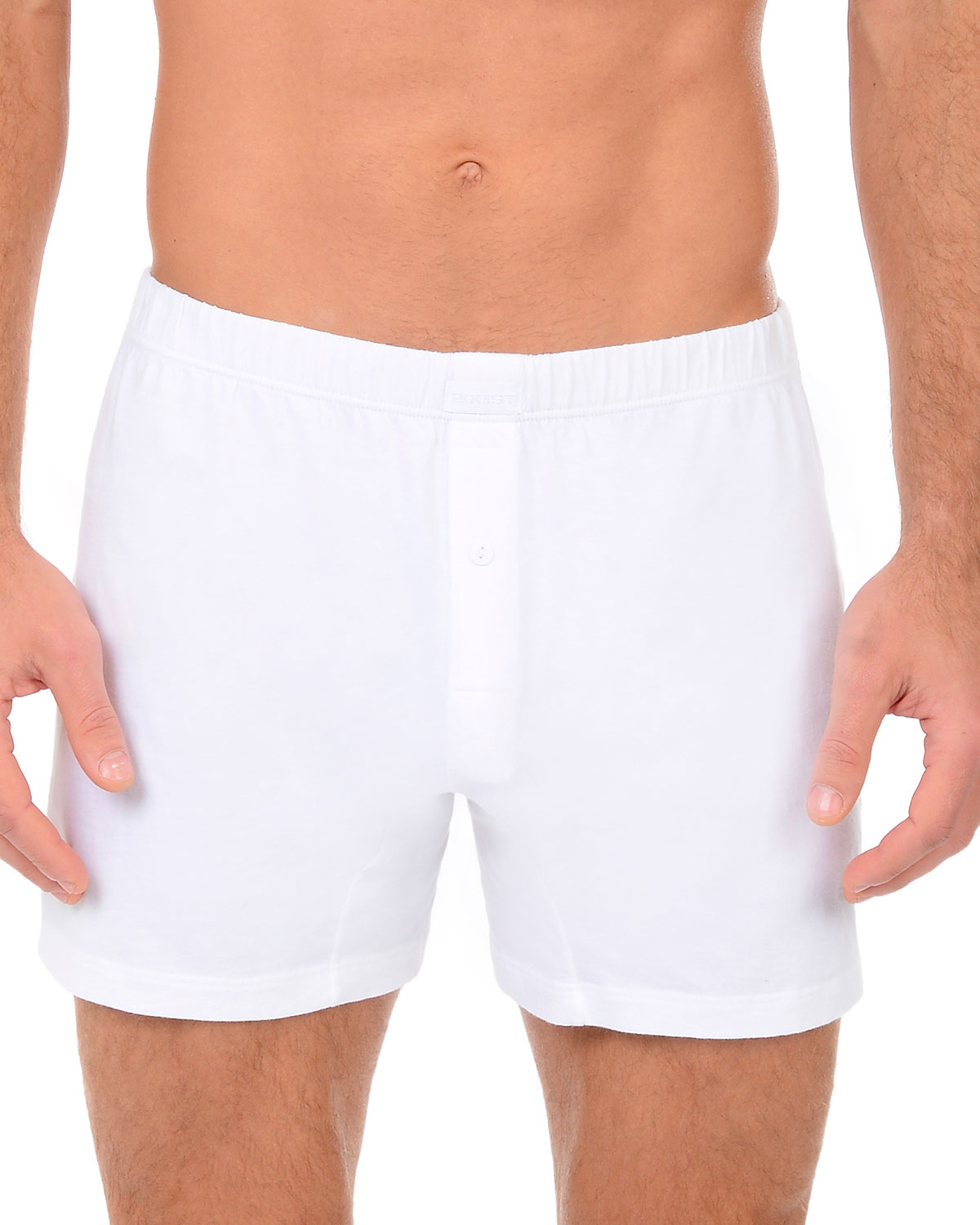 2xist Pima Cotton Knit Boxer in White for Men | Lyst