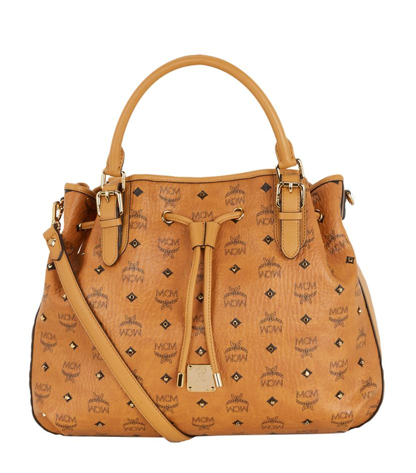 mcm brown purse