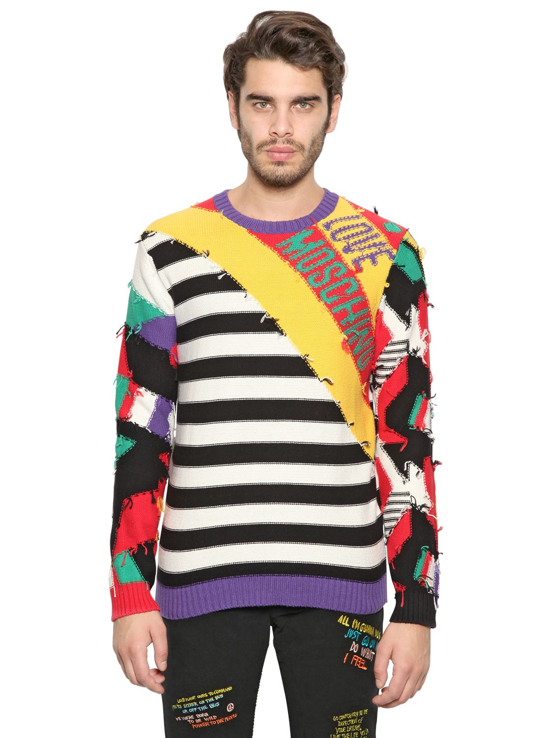 moschino mens sweatshirt