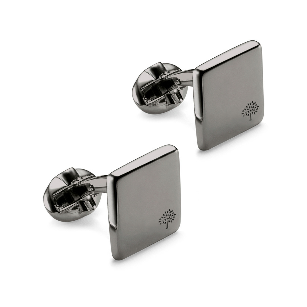 Mulberry Square Tree Cufflinks in Metallic for Men Lyst