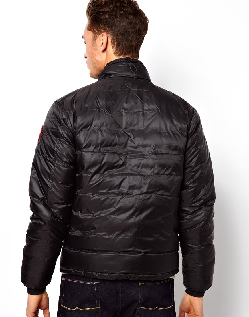 Lyst - Canada Goose Lodge Jacket With Down Fill in Black for Men