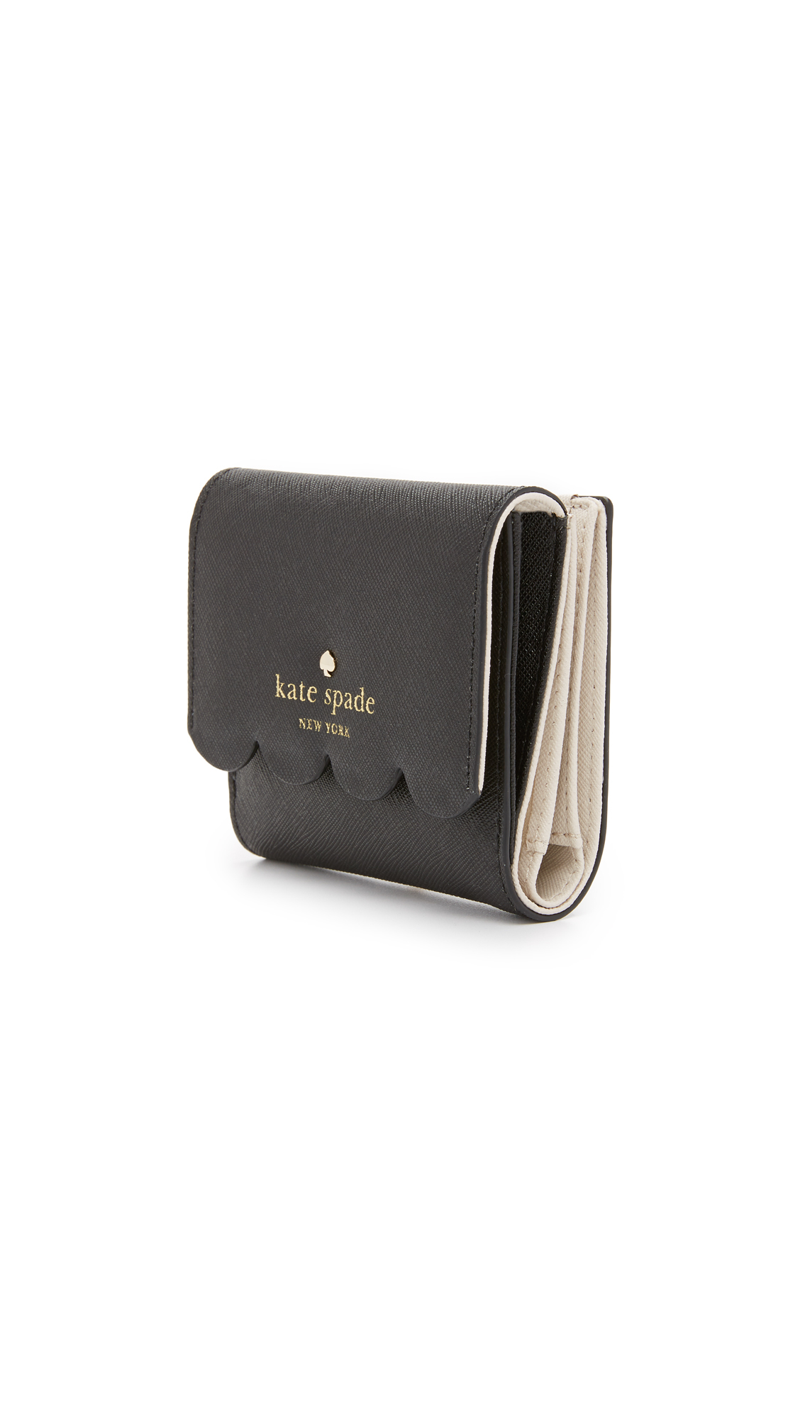 kate spade new york black wallet