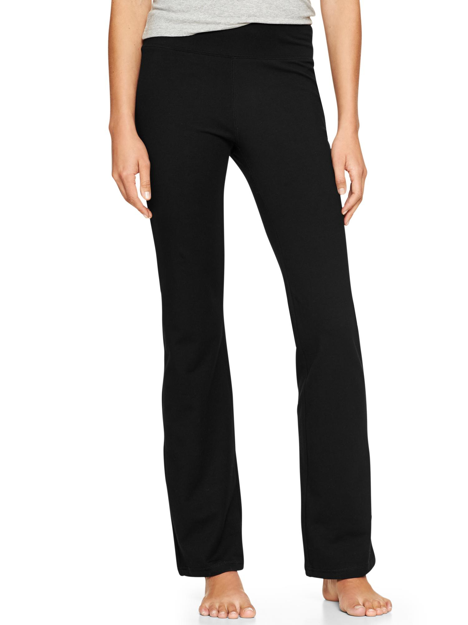 pants gap yoga black Black Gap Factory in  (true knit) Lyst Yoga Pants