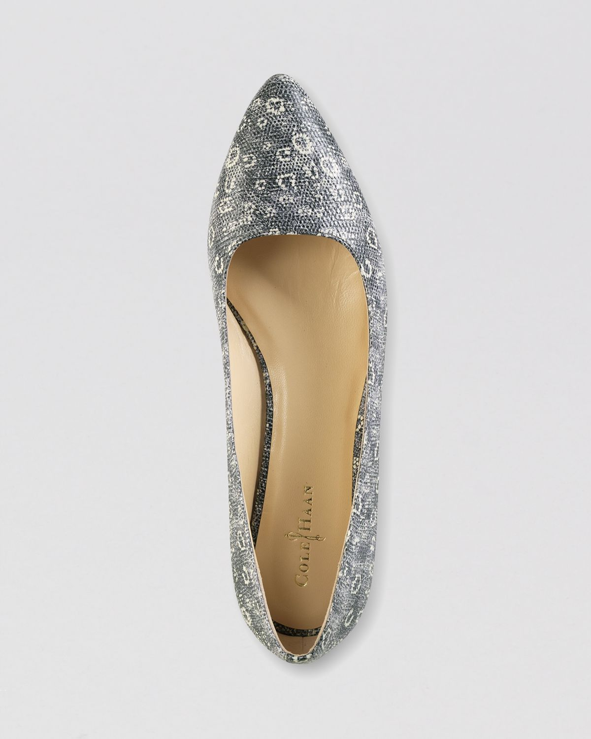 cole haan vail pointed toe skimmer flat