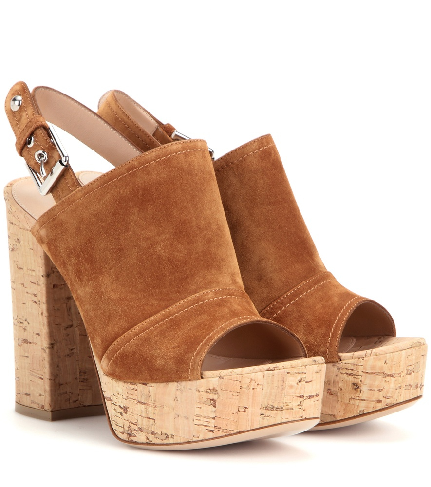 gianvito sandals gianvito marcy suede platform sandals in brown lyst gianvito sandals gianvito marcy suede platform sandals in brown lyst