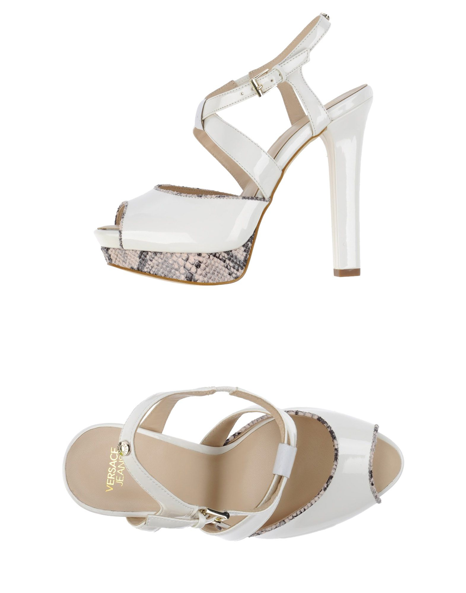 Lyst - Versace Jeans Sandals in White