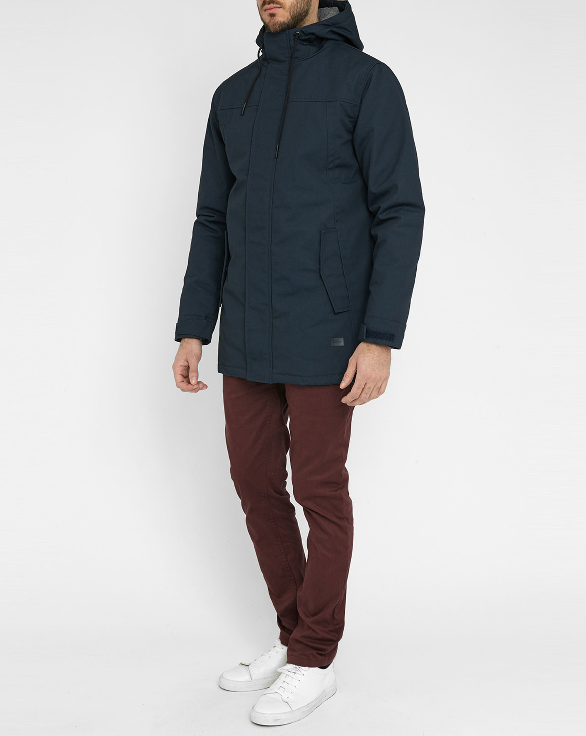 Minimum Navy Parker Pr Parka in Blue for Men - Save 50% | Lyst