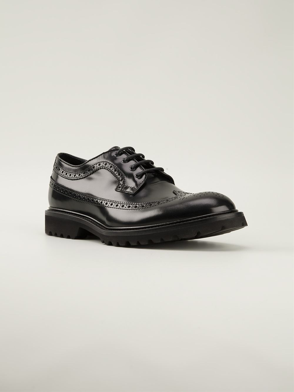Lyst - Dsquared² Chunky Brogues in Black for Men