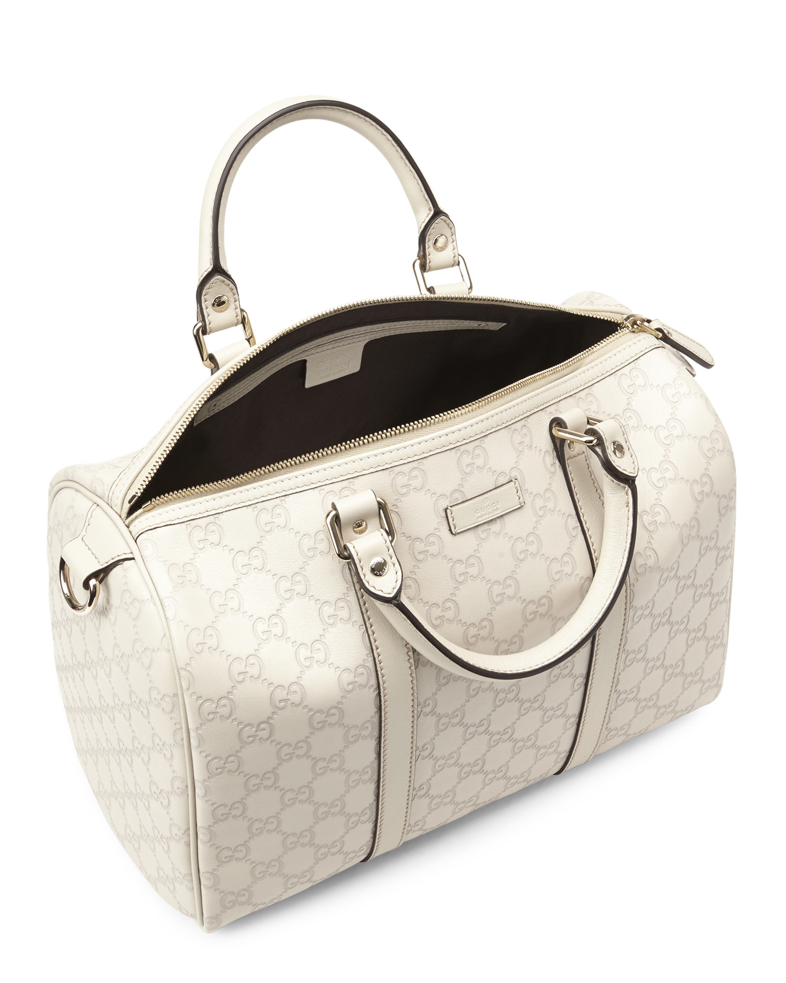 Lyst - Gucci Mystic White Ssima Joy Boston Bag in White