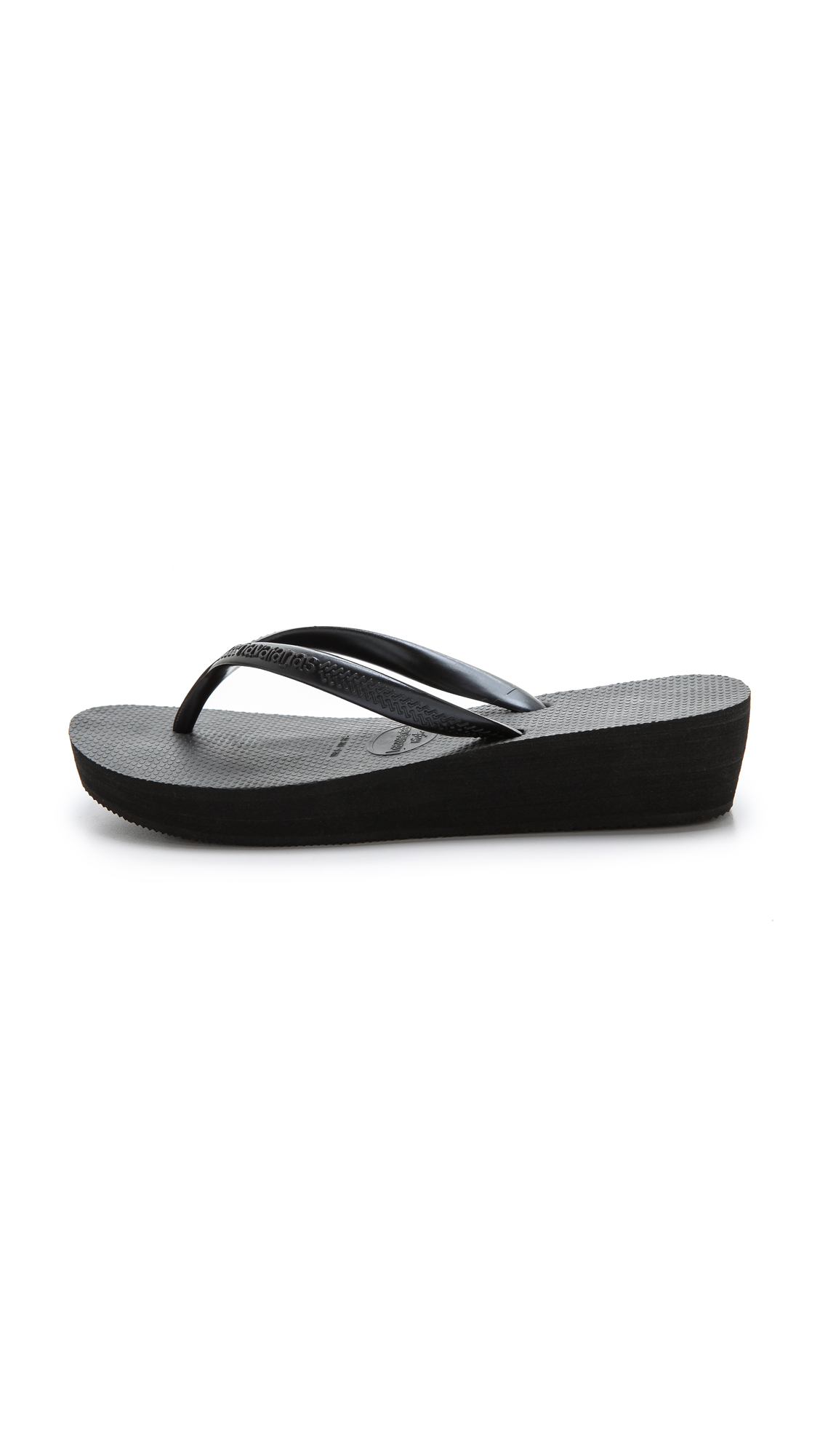 black wedge havaianas