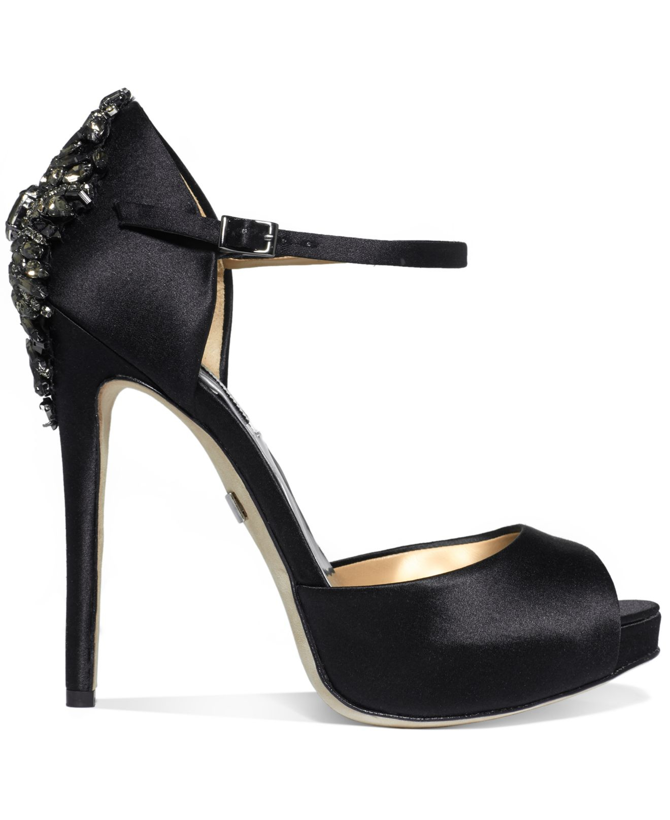 Lyst - Badgley Mischka Kindra Evening Pumps in Black