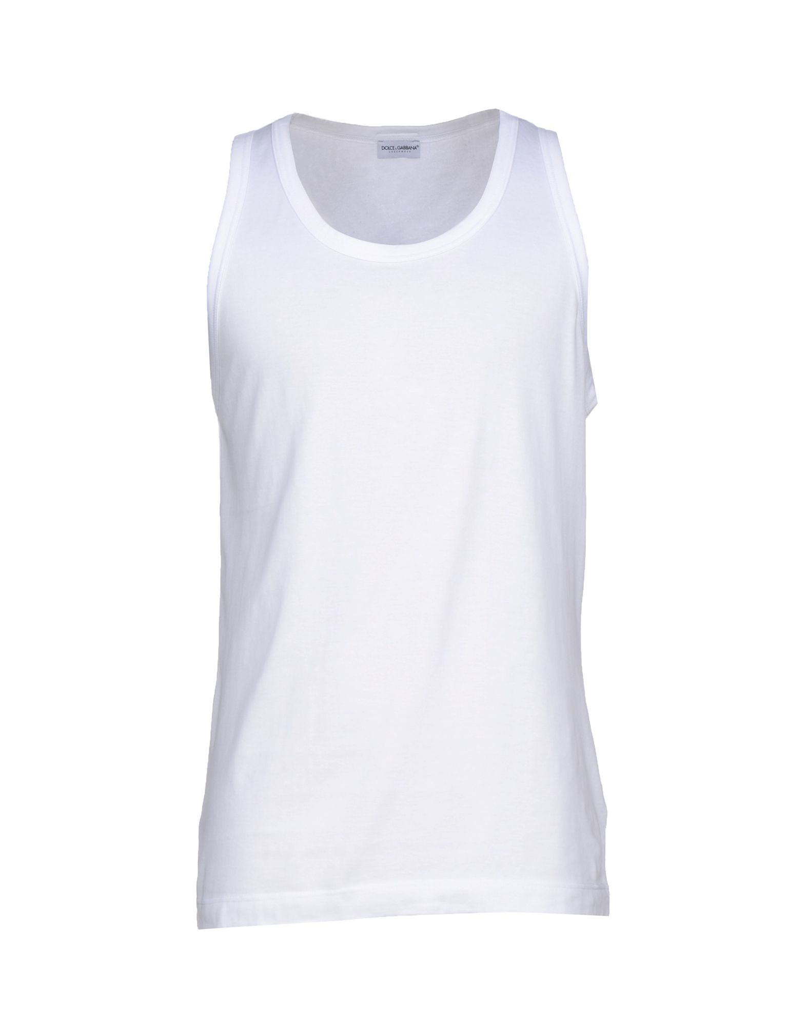Lyst - Dolce & Gabbana Sleeveless Undershirt in White for Men