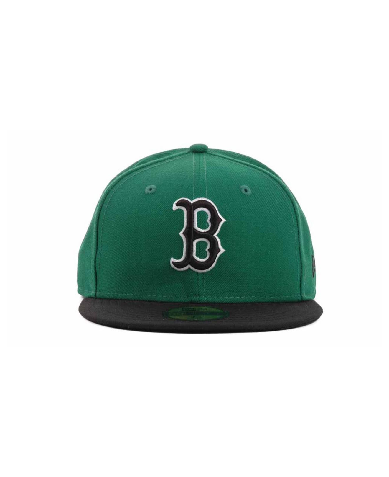 New Era Boston Red Sox 2tone 59fifty Cap in Green for Men (Kelly Green ...