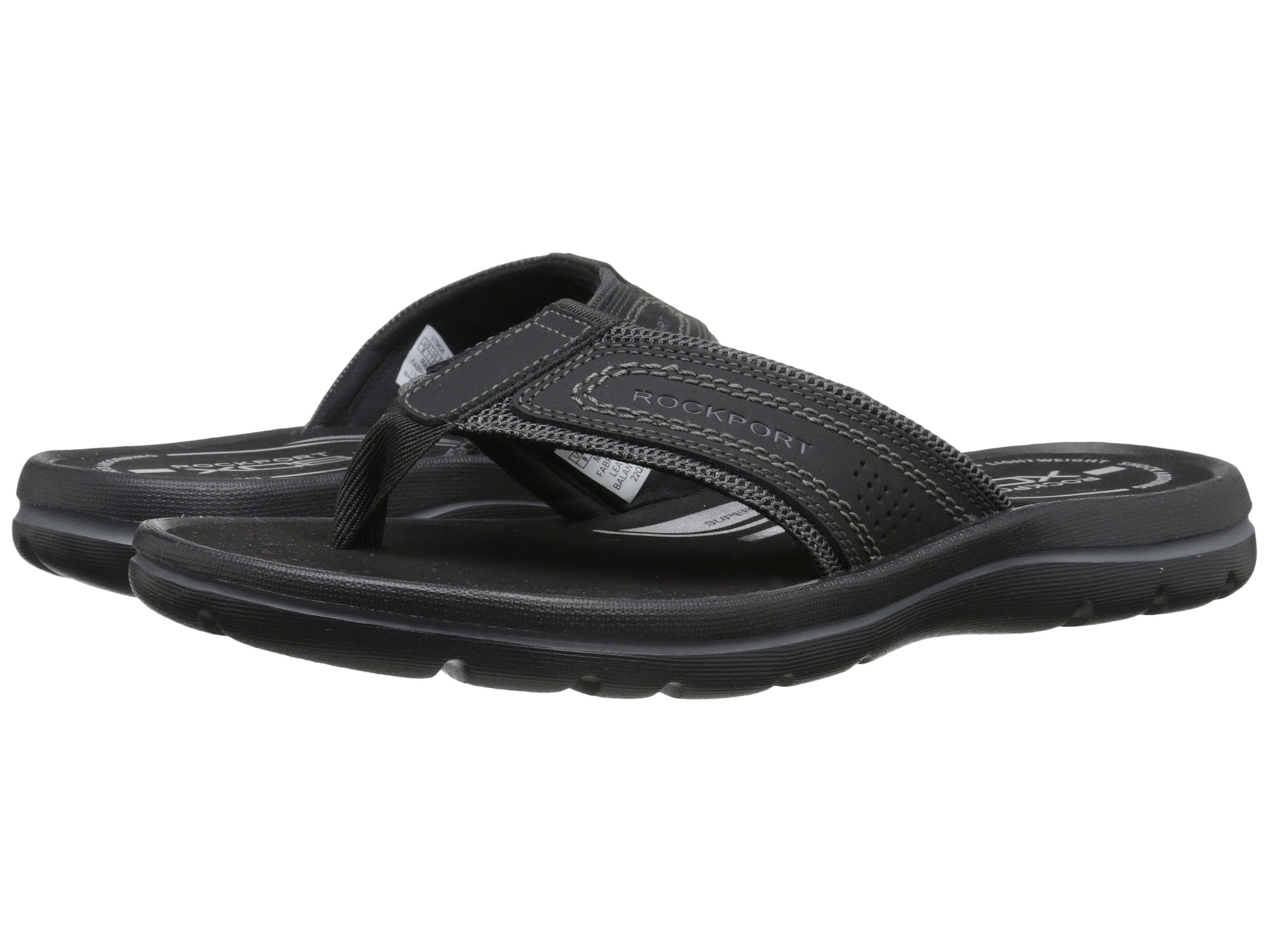 rockport thong sandals