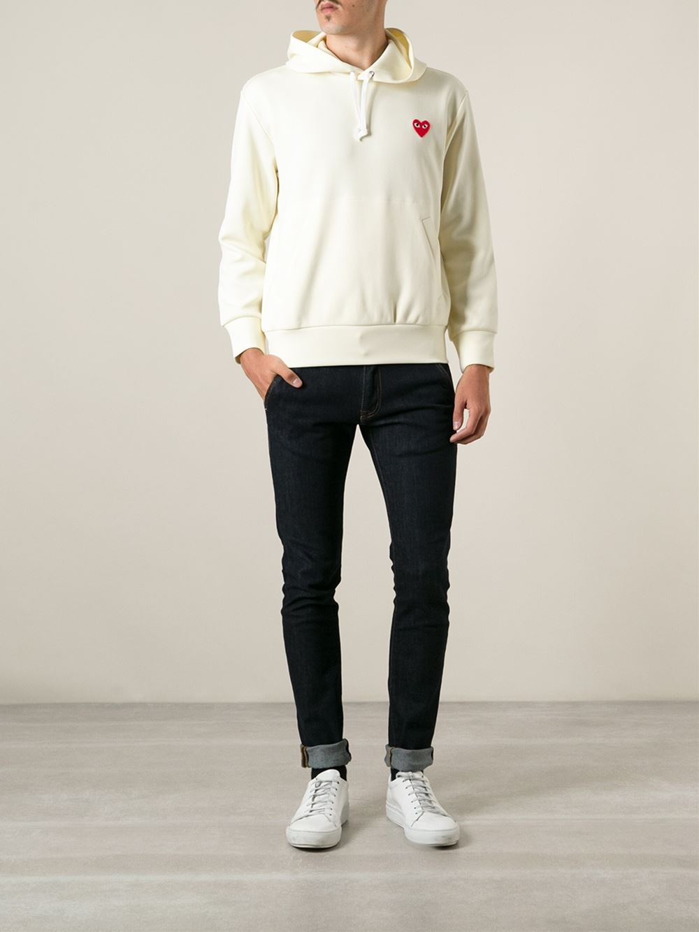 comme des garcons hoodie sale