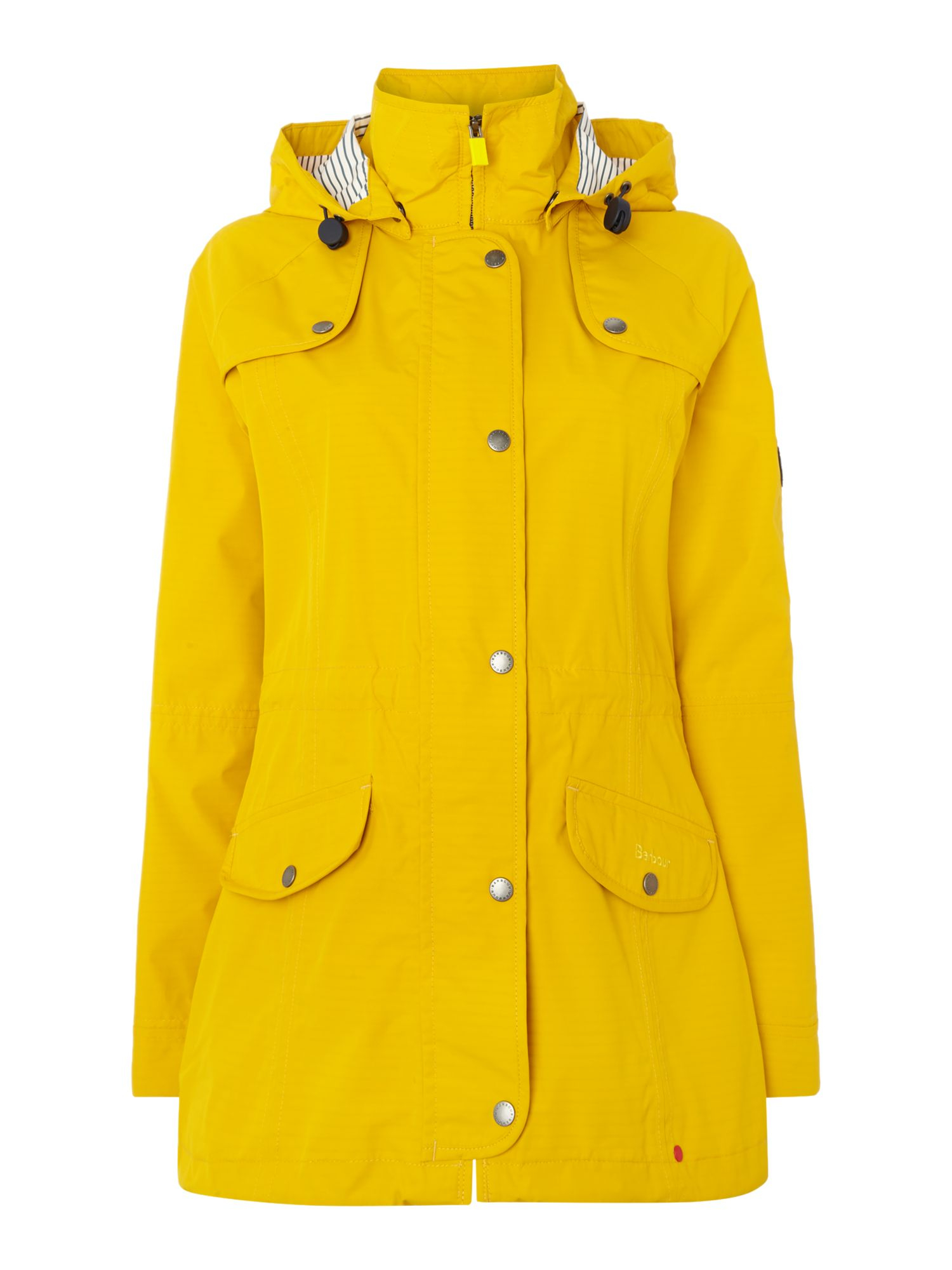 Barbour Trevose Waterproof Jacket in Yellow | Lyst