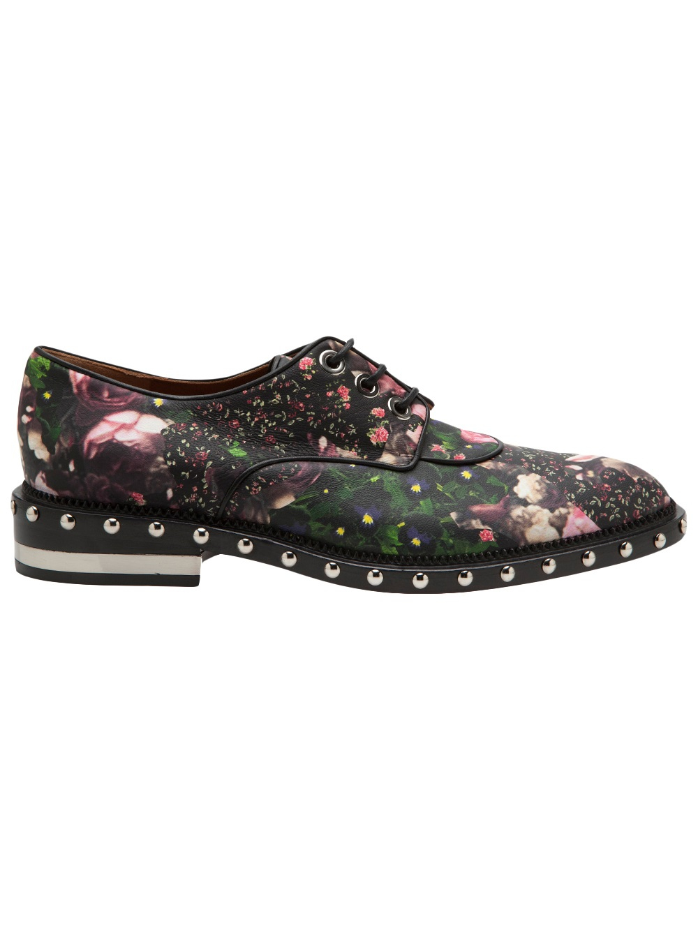 Givenchy Floral Brogue in Black | Lyst