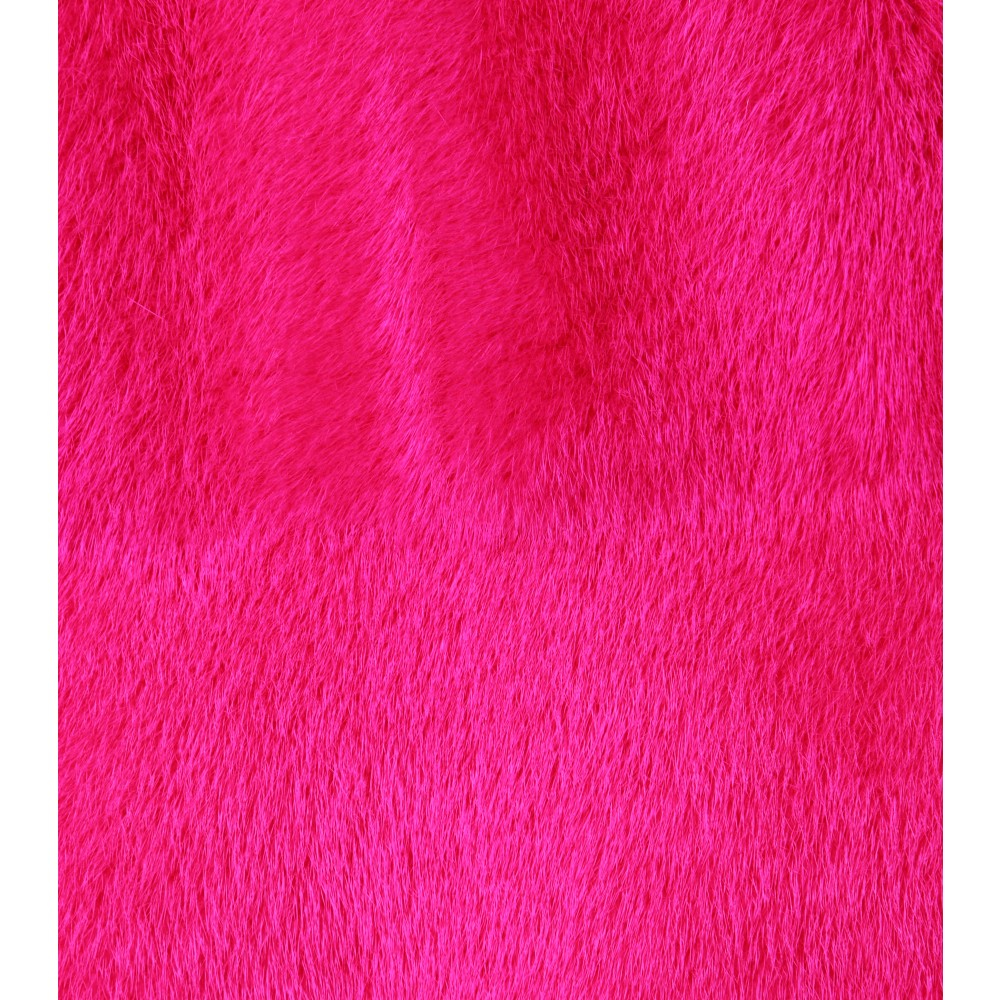 Lyst - Saint Laurent Mink Fur Coat in Pink