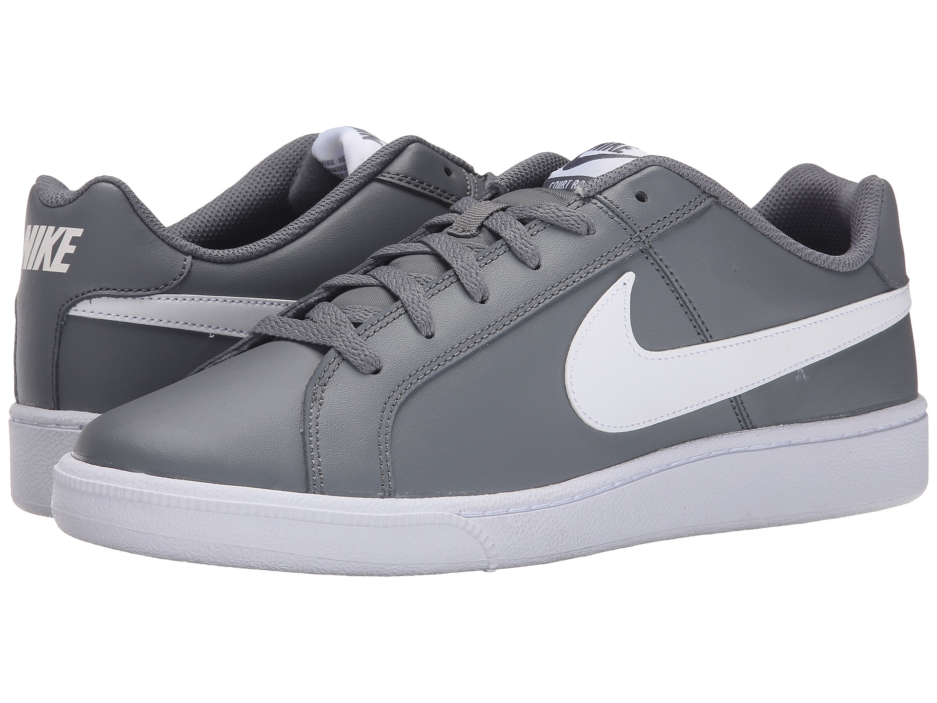 grey nike court royale