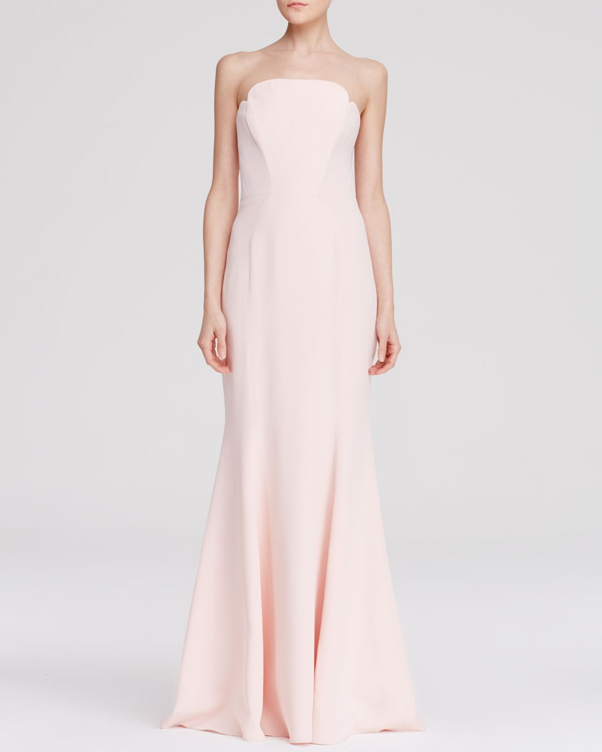 jill jill stuart pink gown