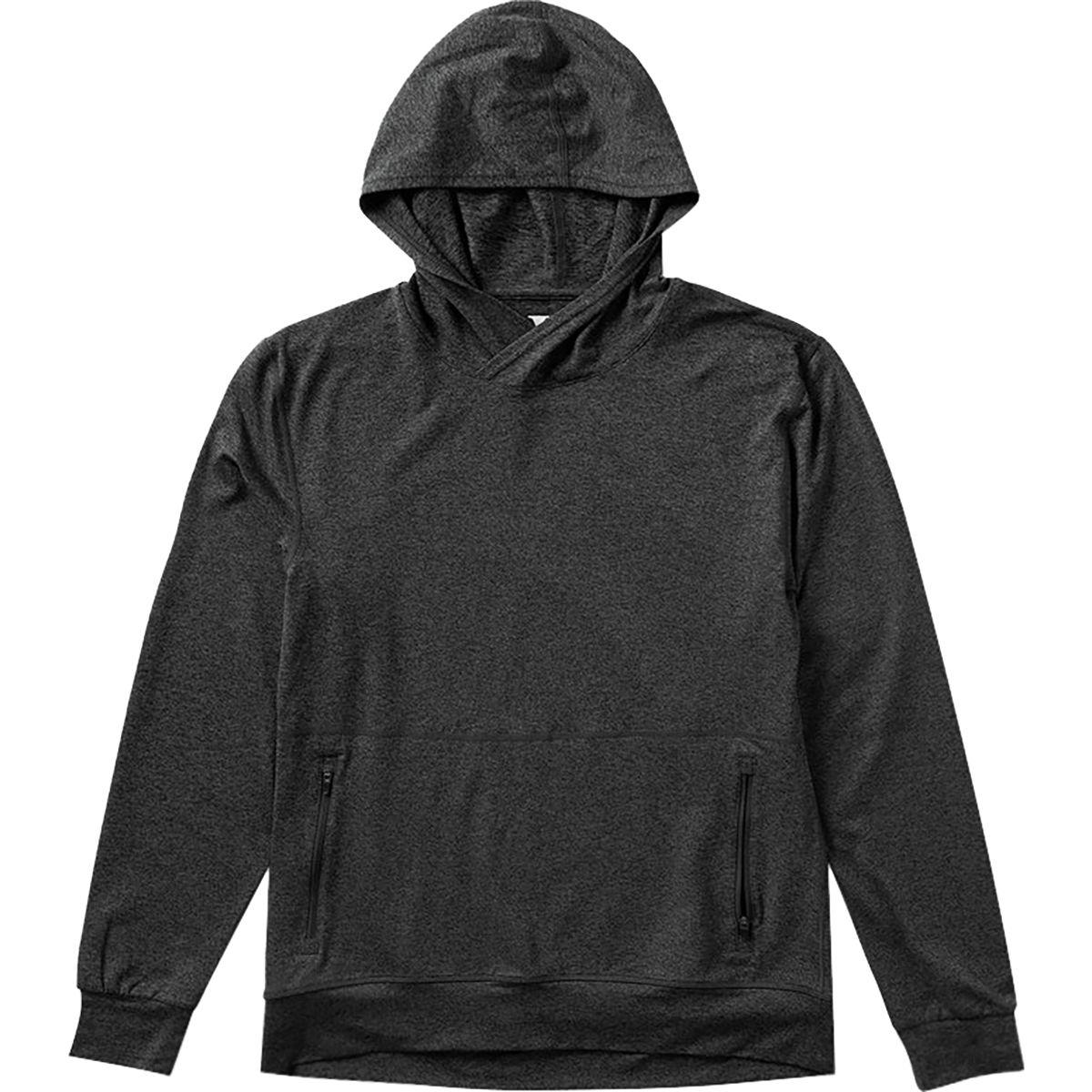 Vuori Ponto Performance Pullover Hoodie in Gray for Men - Lyst