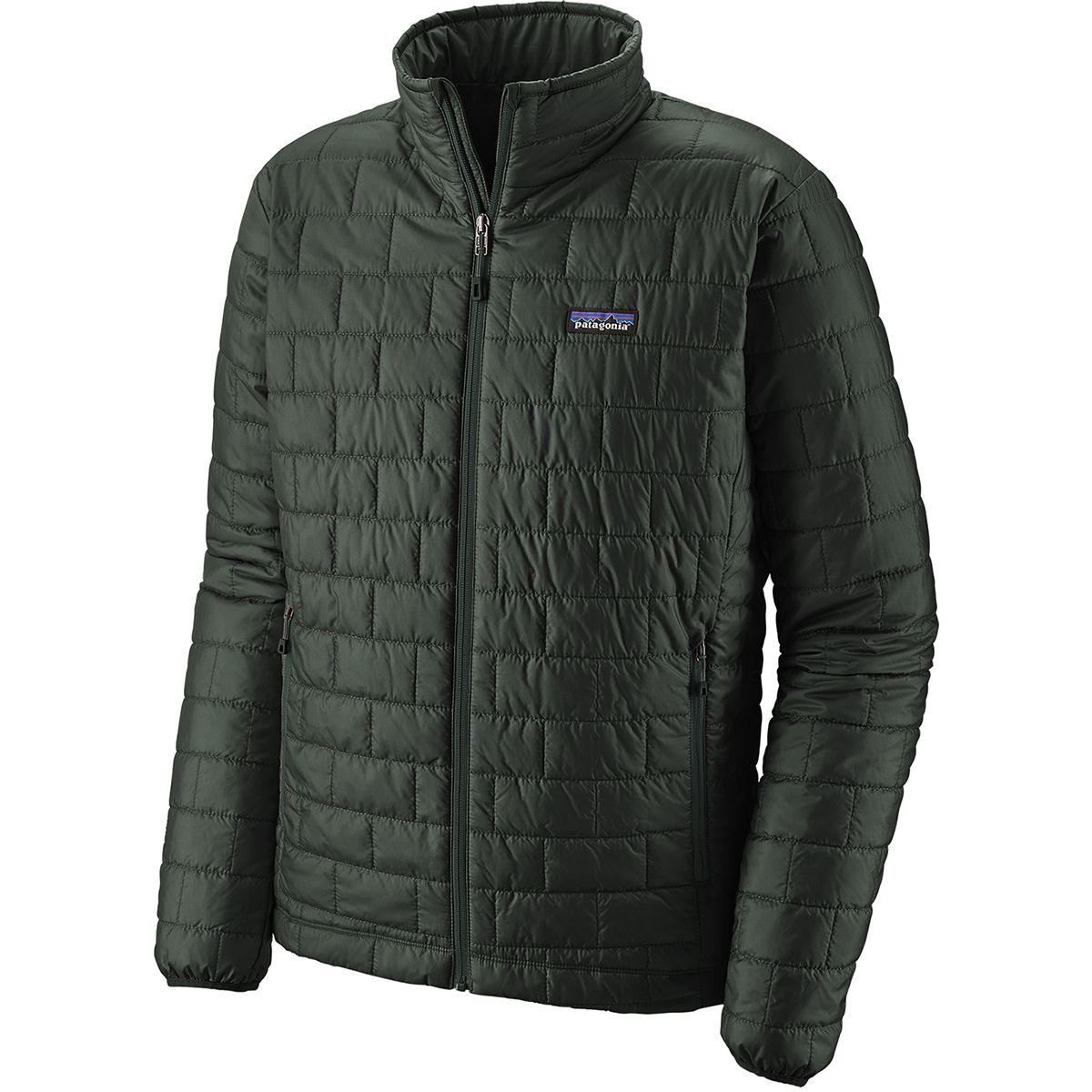 Patagonia Synthetic Nano Puff Insulated Jacket in Carbon/Carbon (Green ...