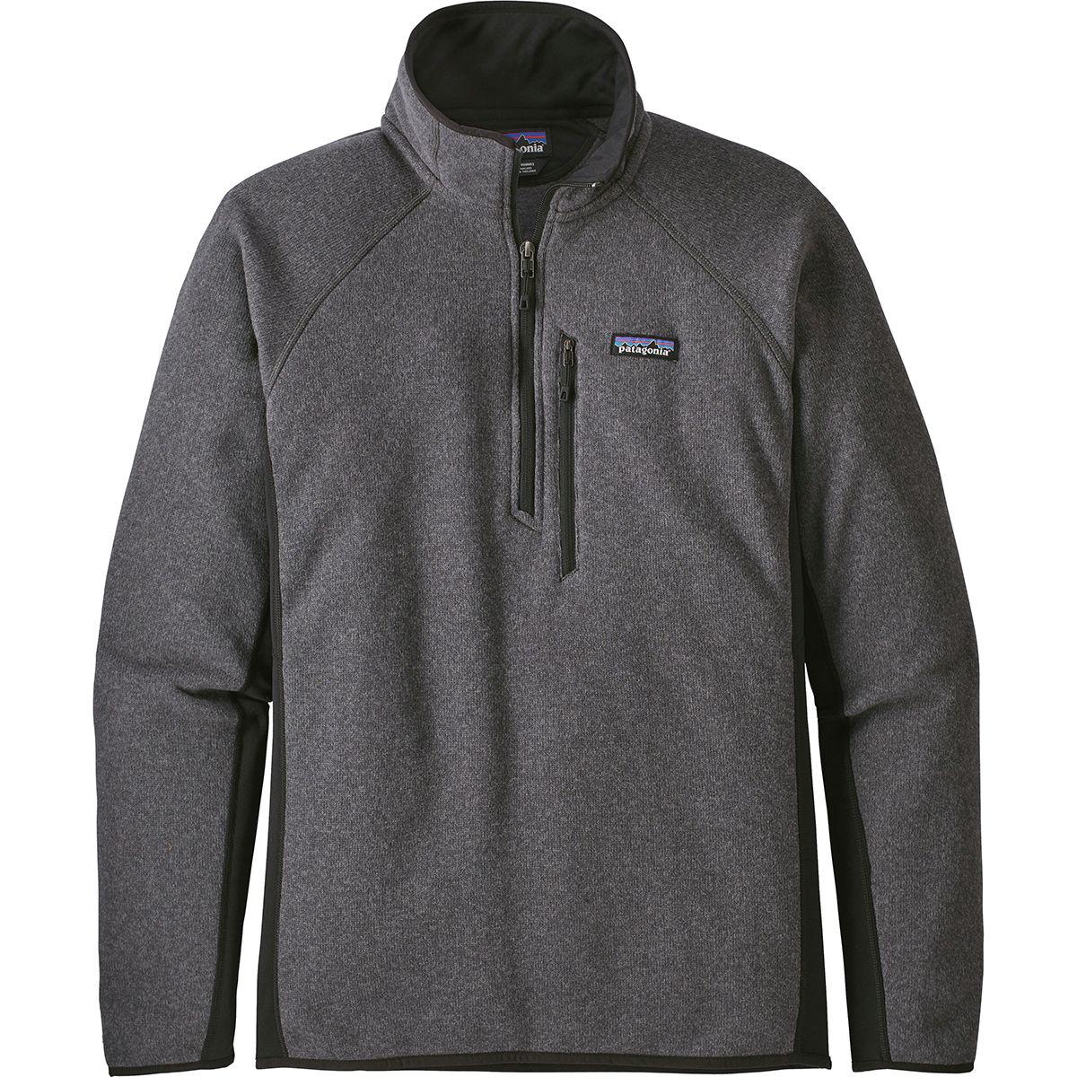 Patagonia Performance Better Sweater 1/4-zip Fleece Jacket in Gray for
