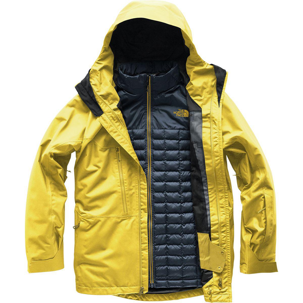The North Face Synthetic Thermoball Snow Triclimate Hooded Jacket in