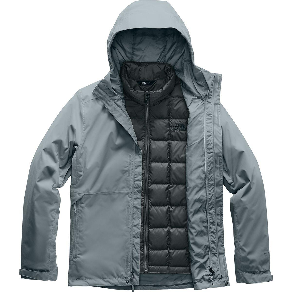 The North Face Synthetic Altier Down Triclimate Hooded Jacket in Mid ...