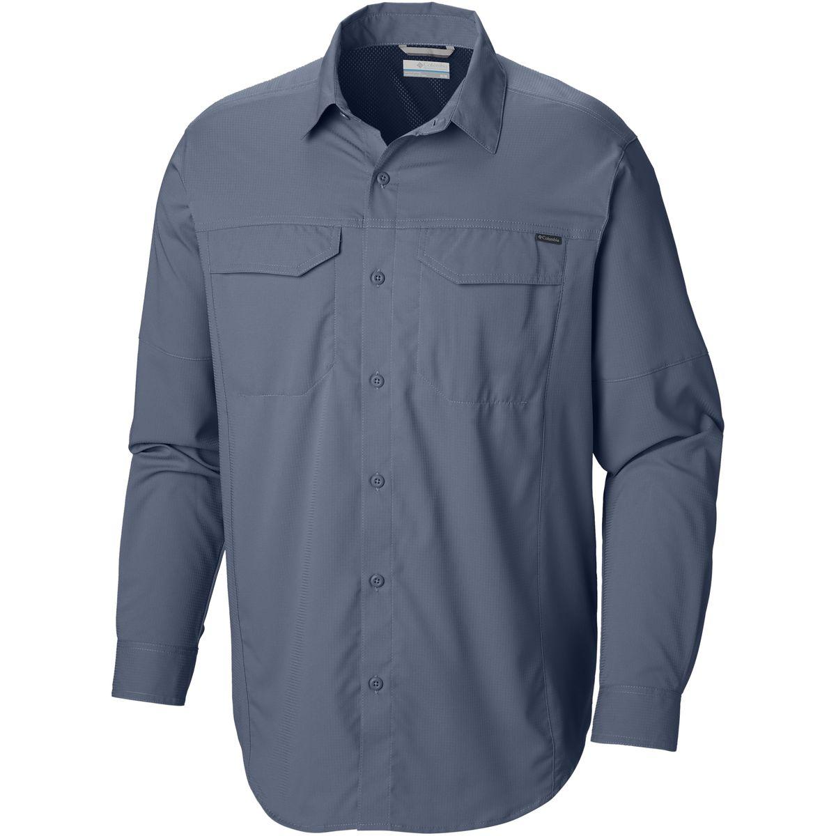 Columbia Silver Ridge Lite Long-sleeve Shirt in Blue for Men - Lyst