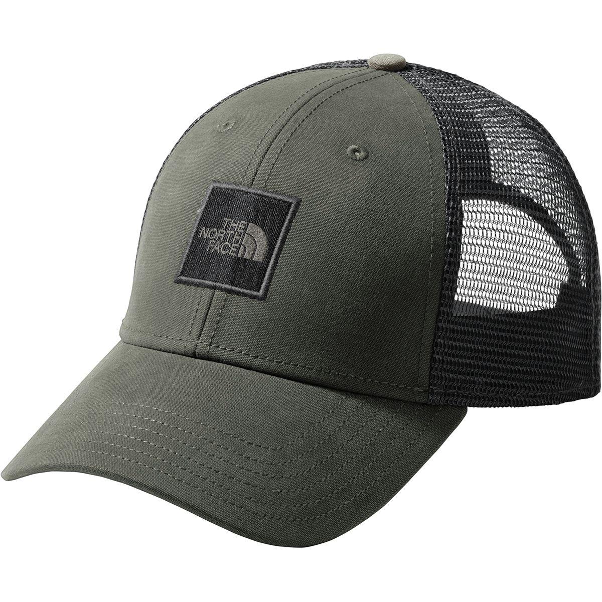 The North Face Box Logo Trucker Hat in Green for Men - Lyst